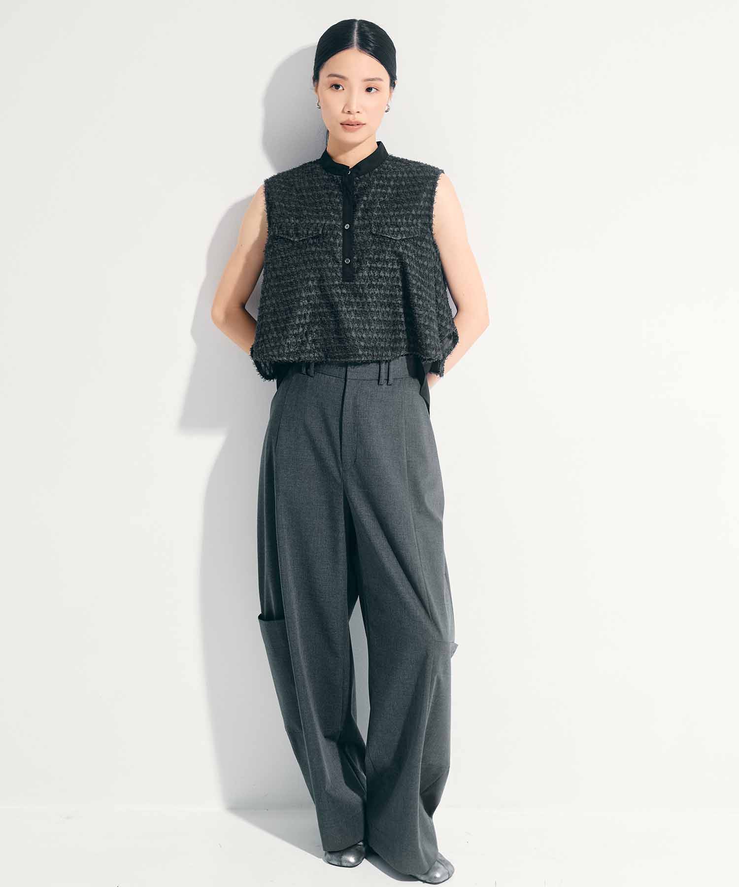 Soft Barrel Leg Cargo Trousers STUDIOUS