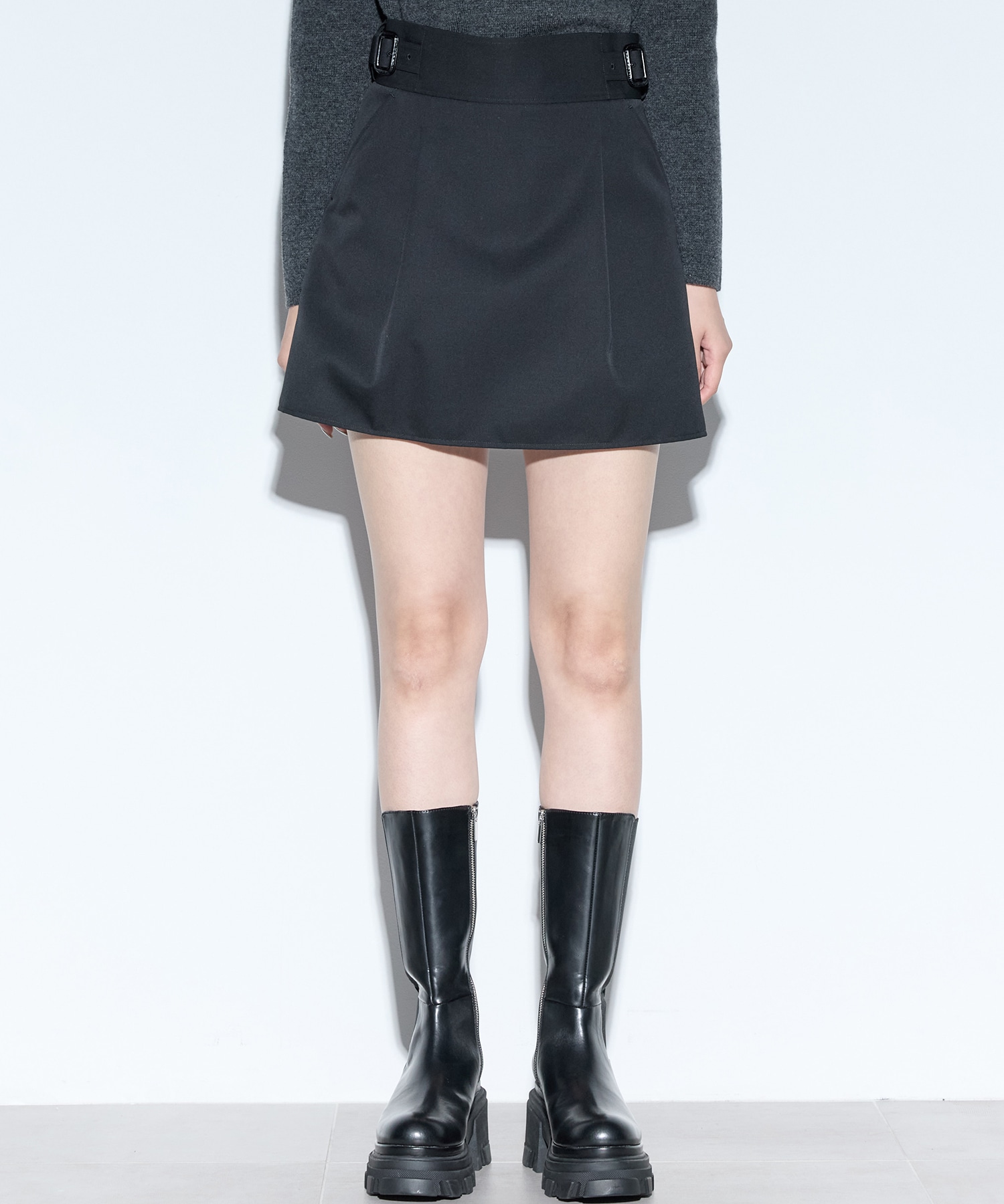 RERACS RAYERED SKIRT SHORTS THE RERACS