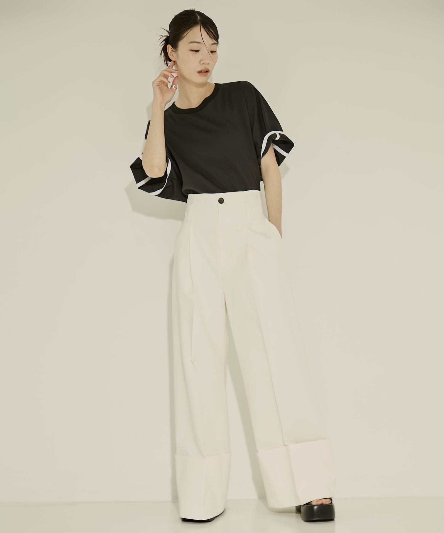 XUP wide pants white Ｓサイズ　エアロビクス　ダンス White Pants – Couscous Connection
