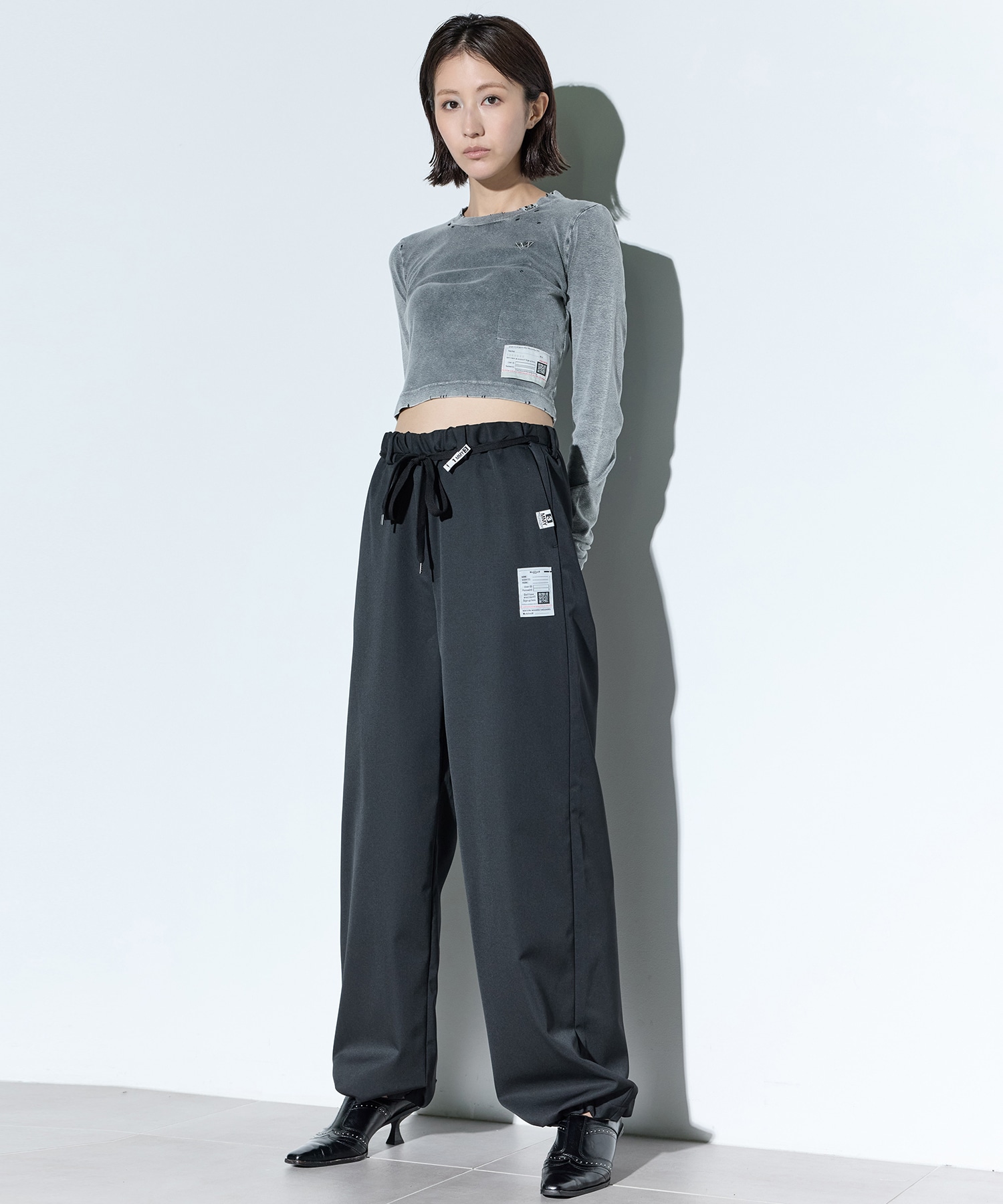 DRY WOOL TROUSERS Maison MIHARA YASUHIRO
