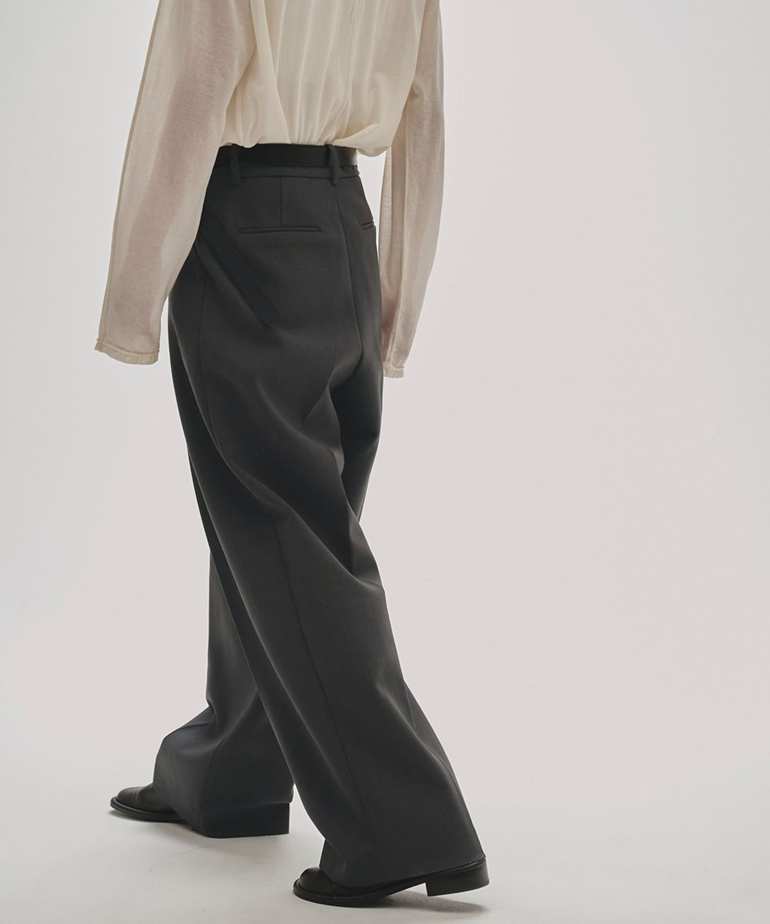 Bonding Wide Trousers TODAYFUL