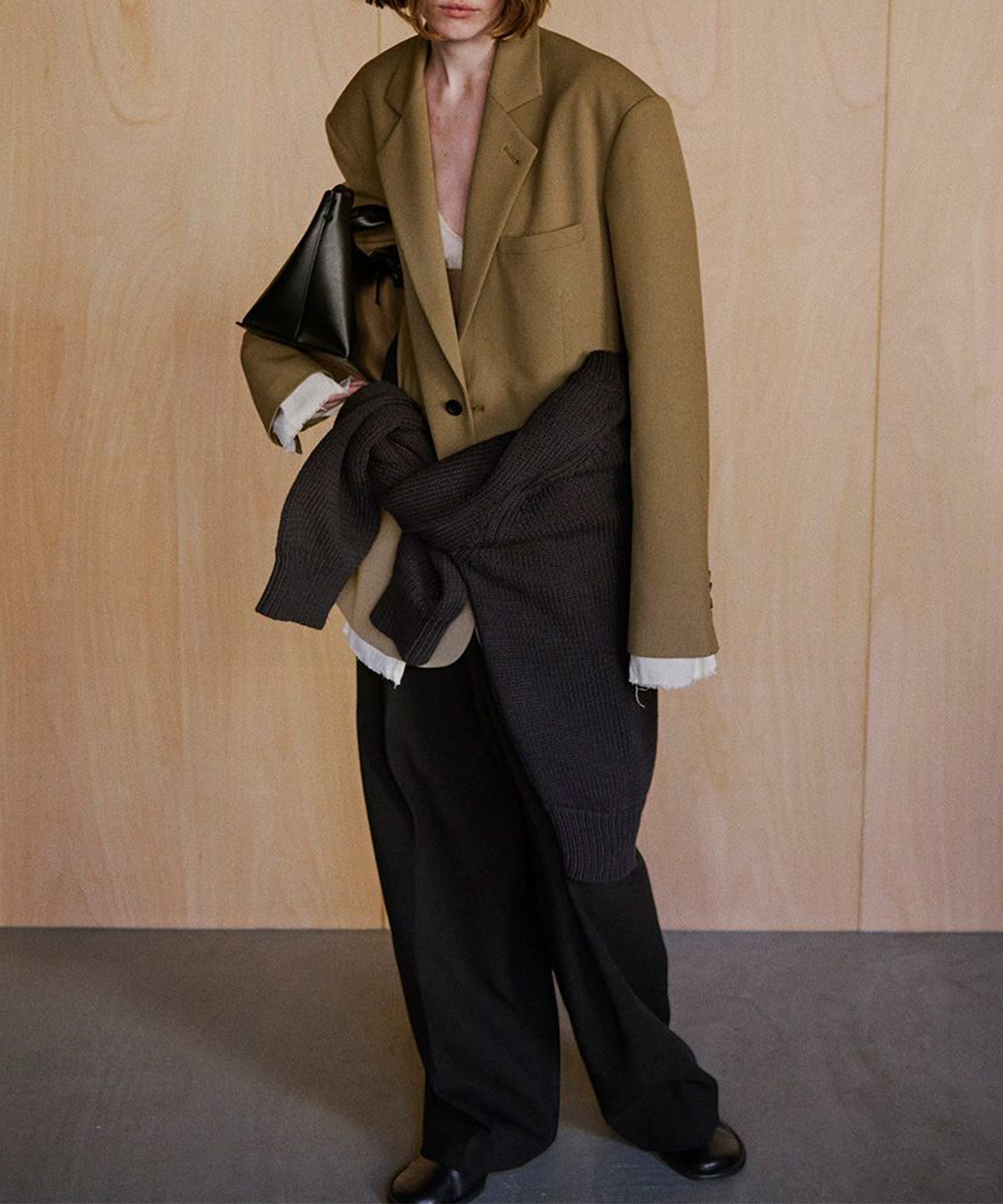 Bonding Wide Trousers TODAYFUL