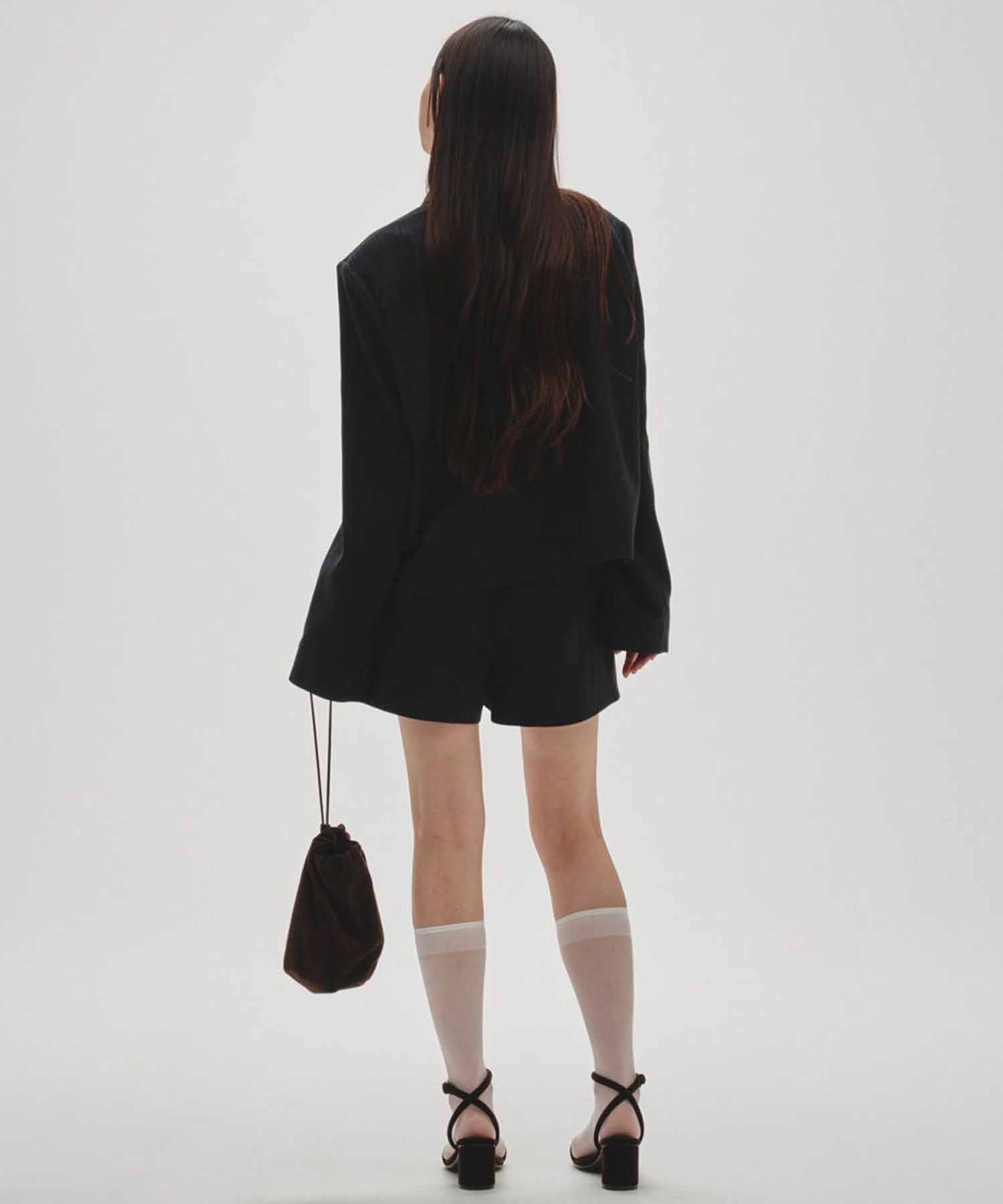 Wool Twill Shortpants TODAYFUL