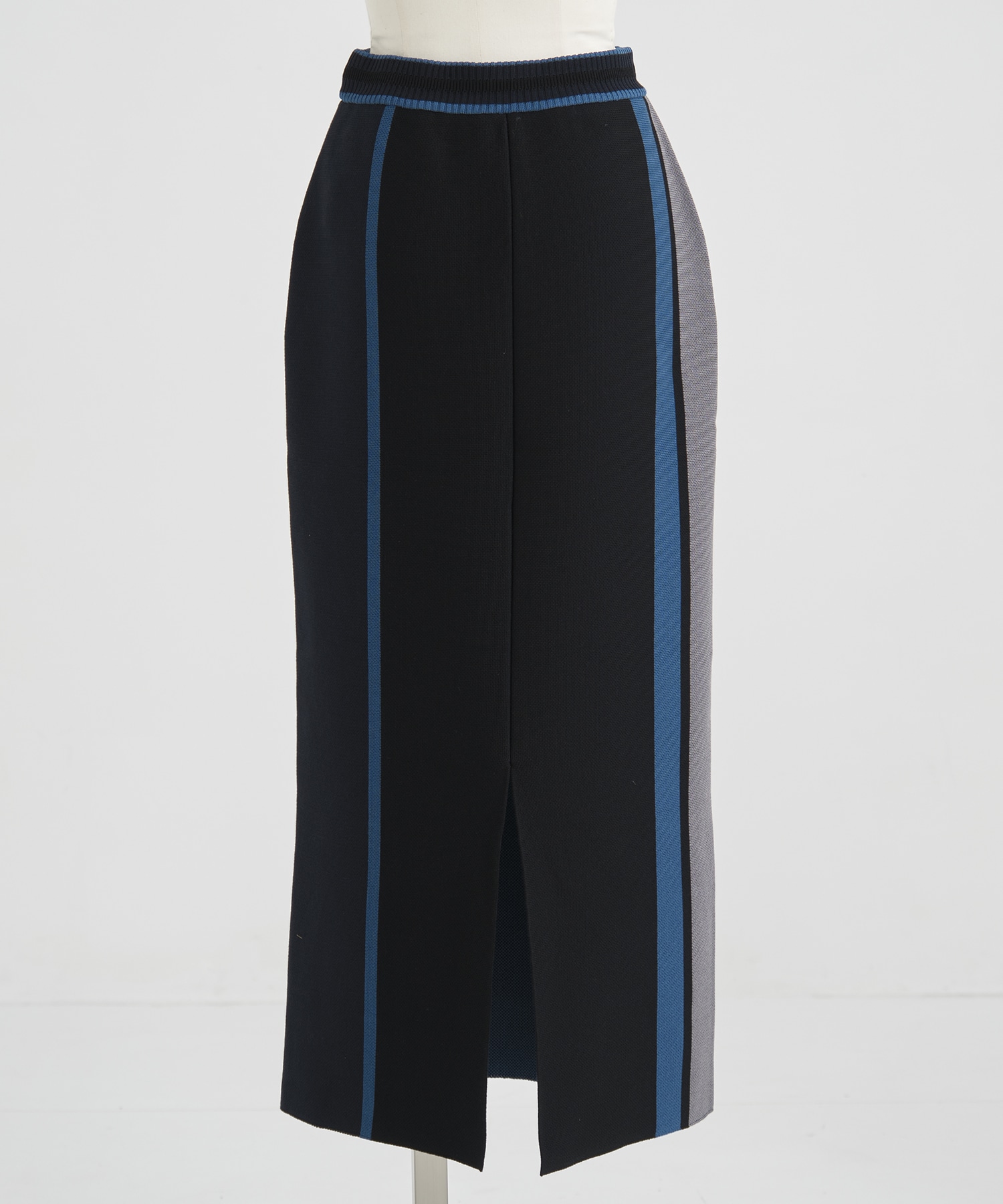 Geometric Pattern Knitted Skirt Mame Kurogouchi