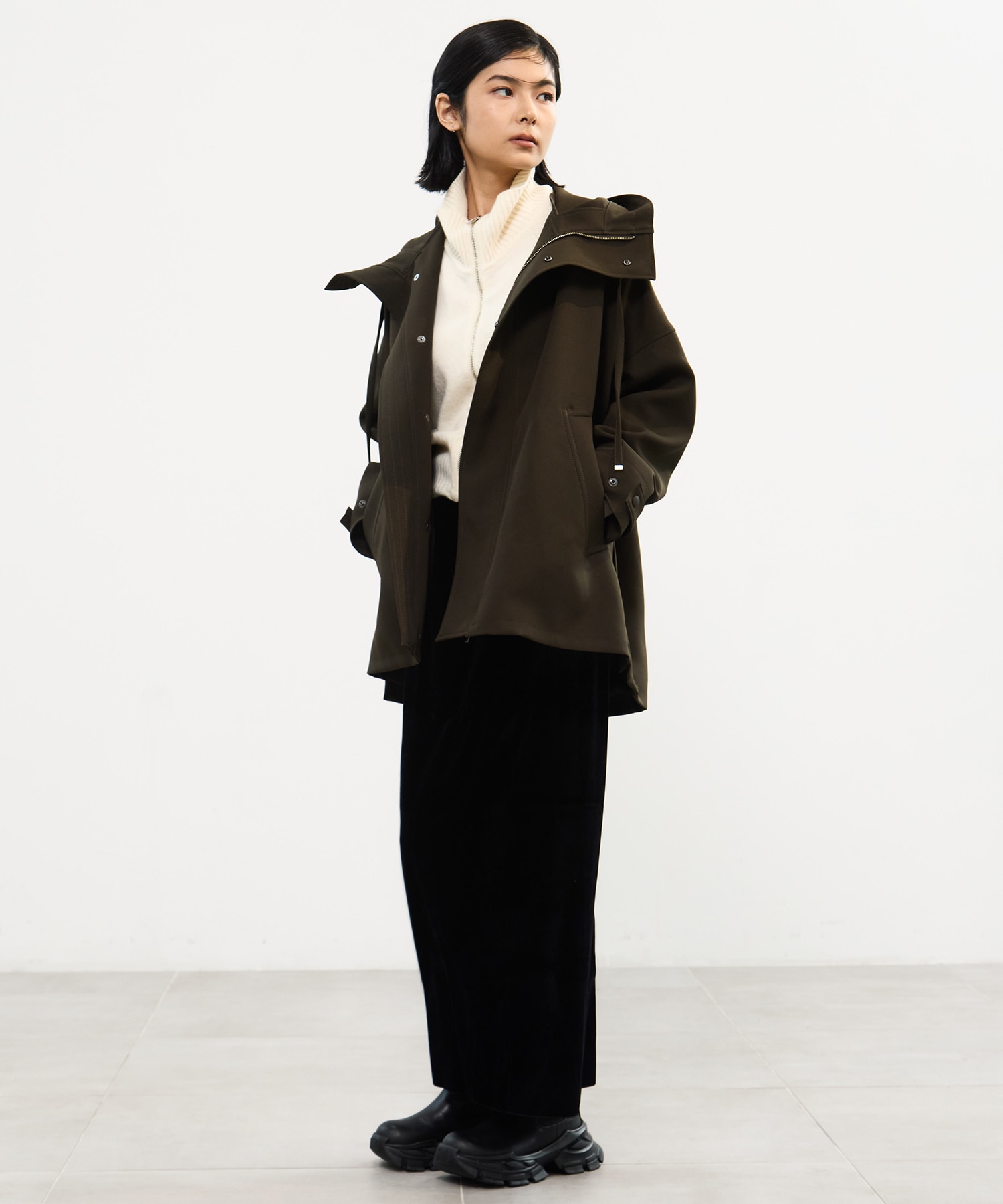 Hood ZIP Blouson UJOH