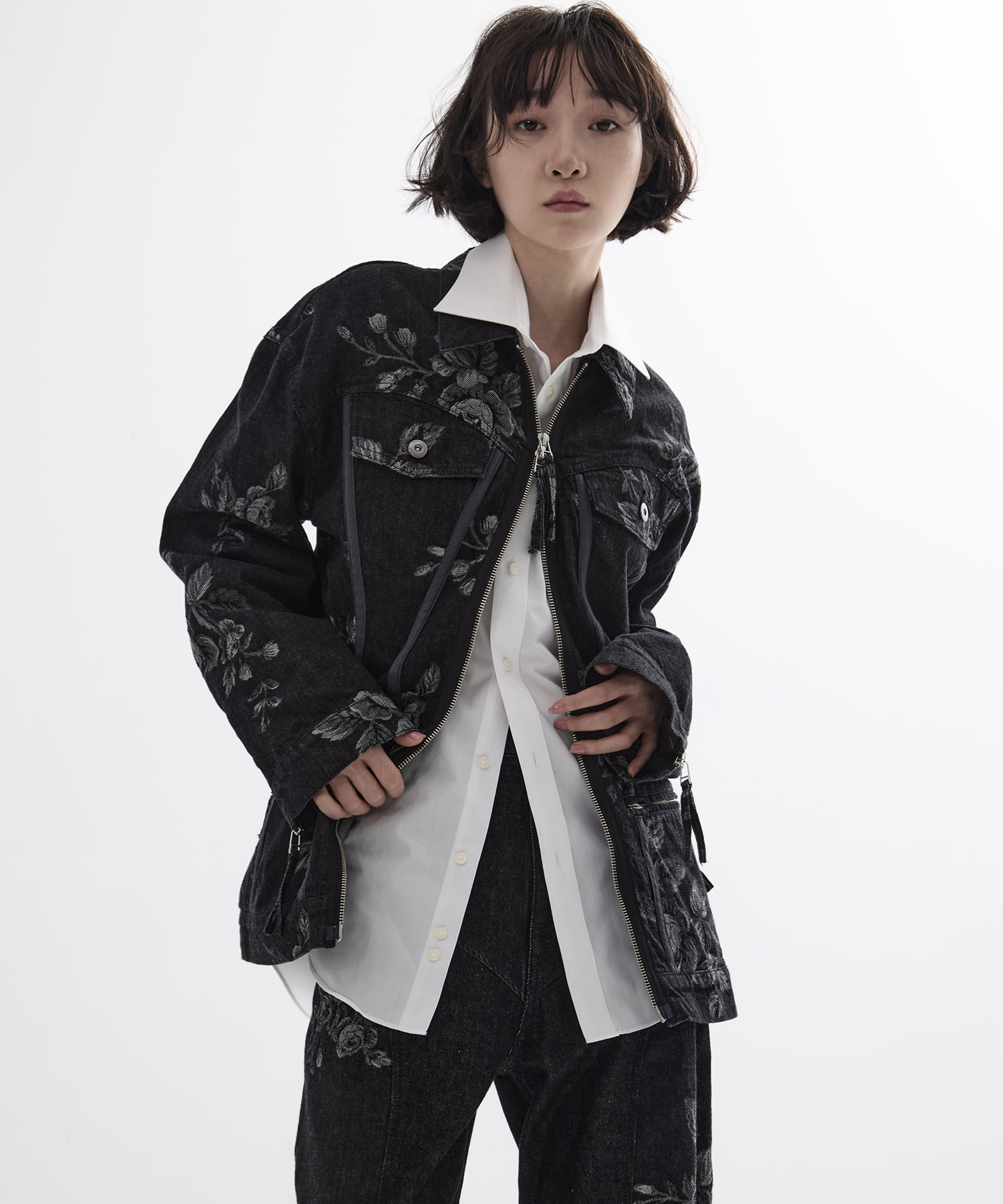 別注 ROSE DENIM JACKET FETICO