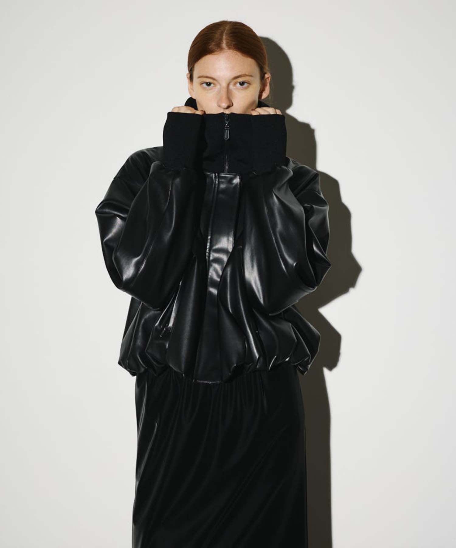 Synthetic leather short JK RIM.ARK