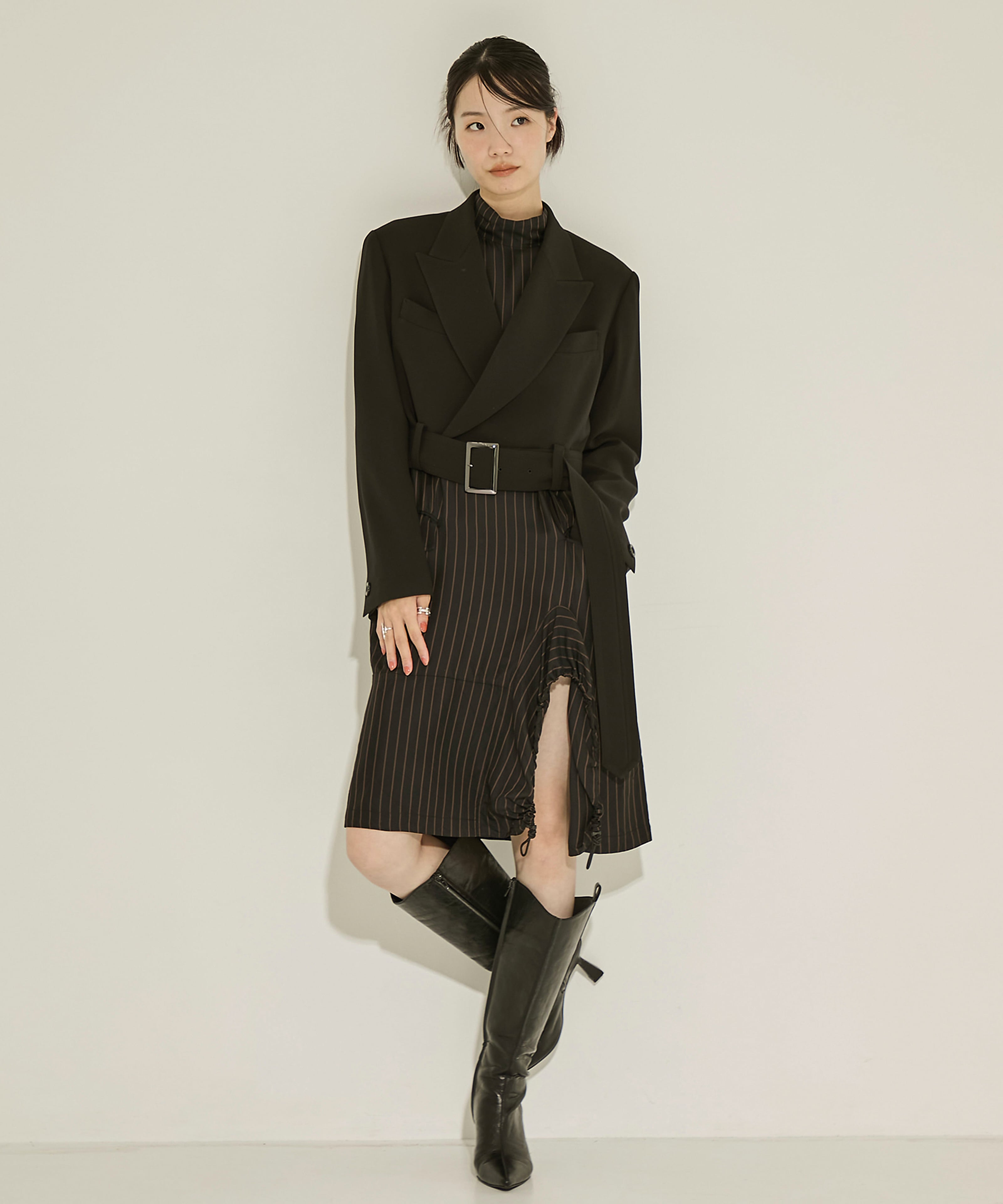 Cropped Belt JKT UJOH