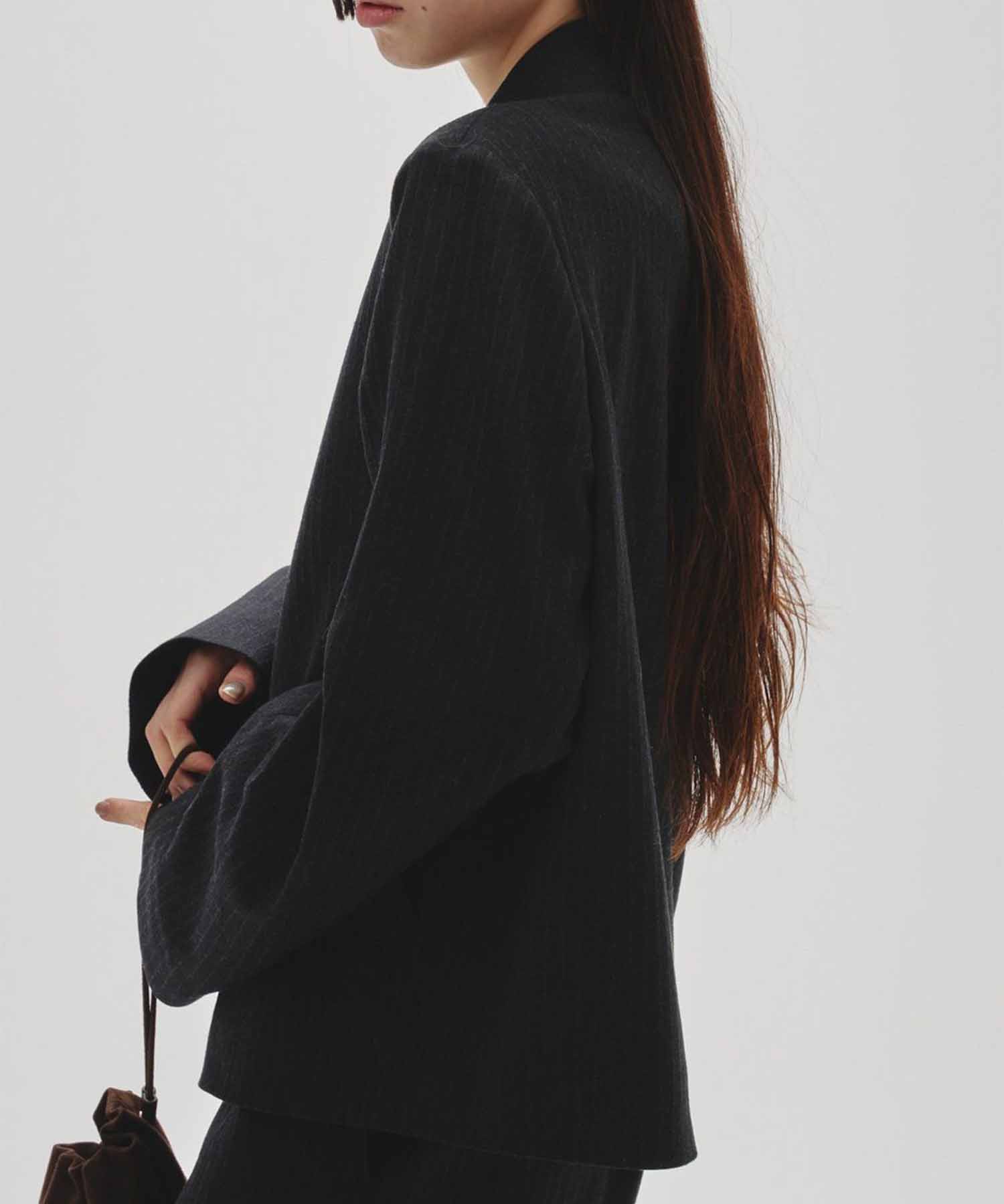 Wool Soutiencollar Jacket TODAYFUL