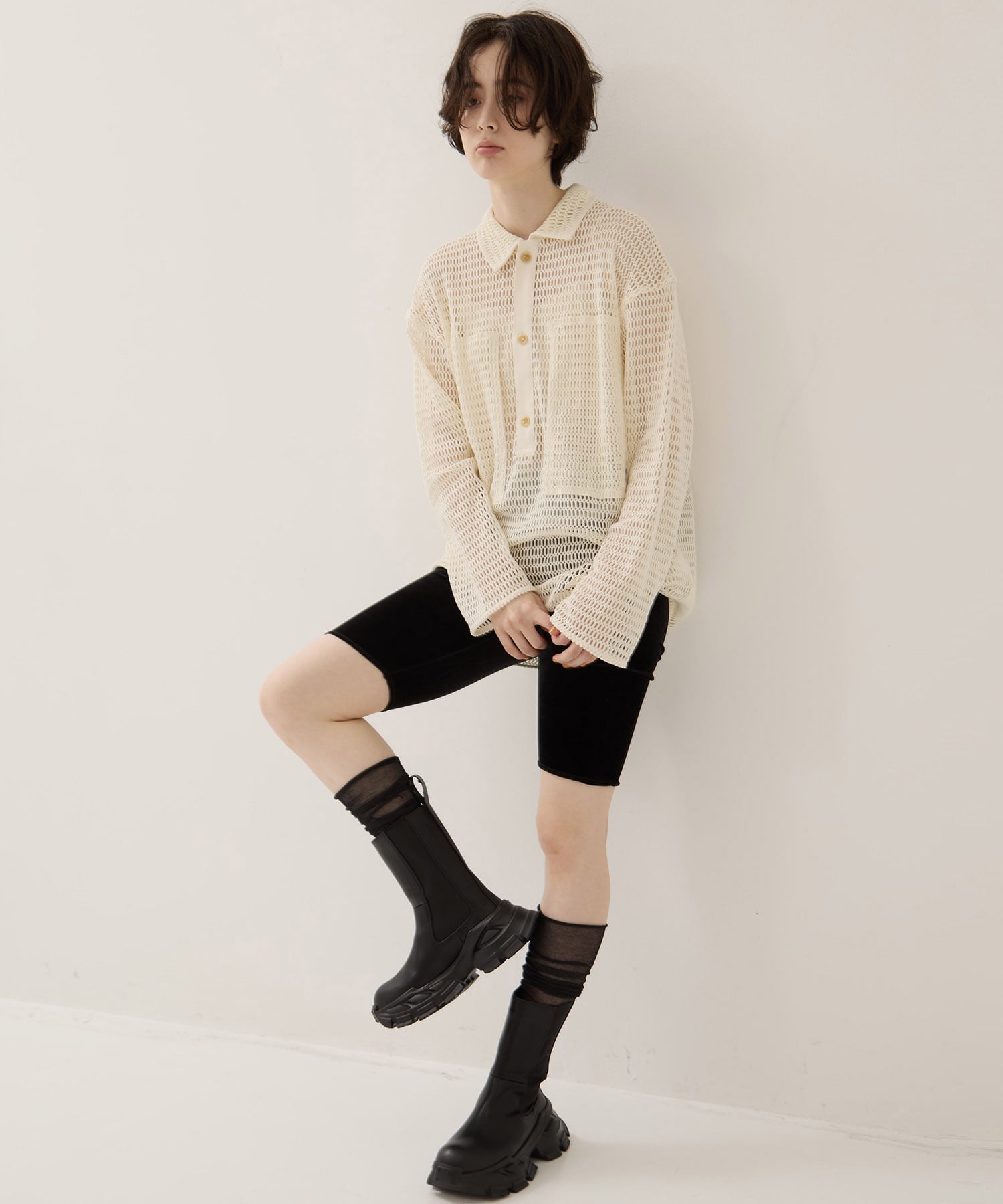 Track Sole Short Boots STUDIOUS