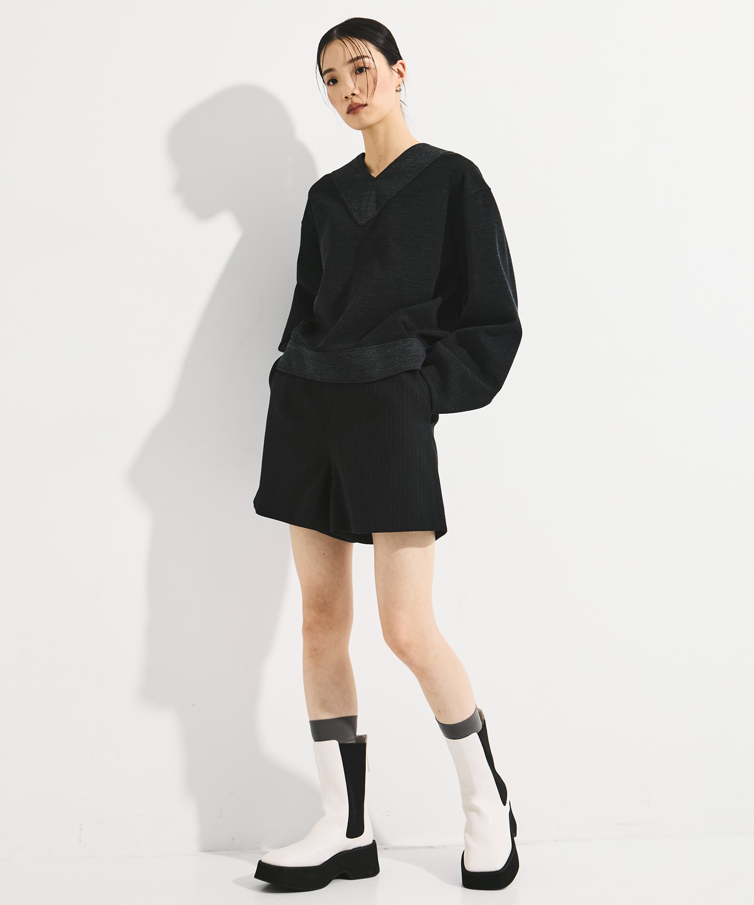 Square Toe Boots STUDIOUS