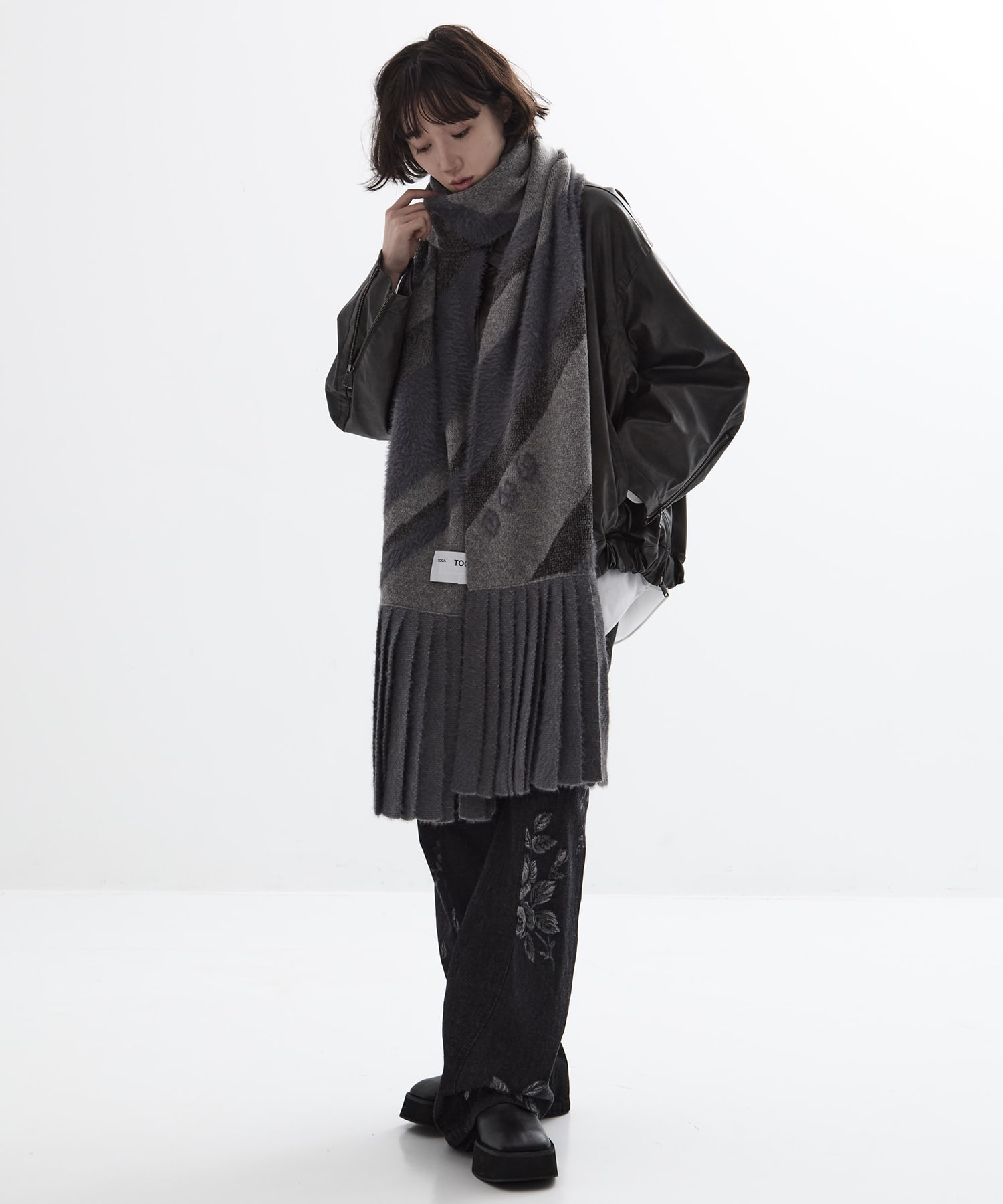 Regimental knit stole TOGA