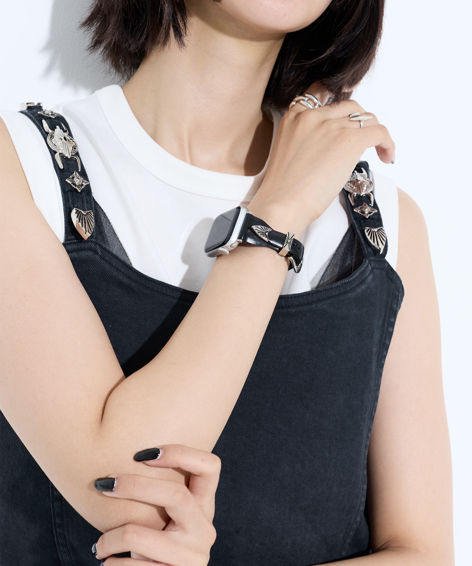 Double buckle watch belt TOGA