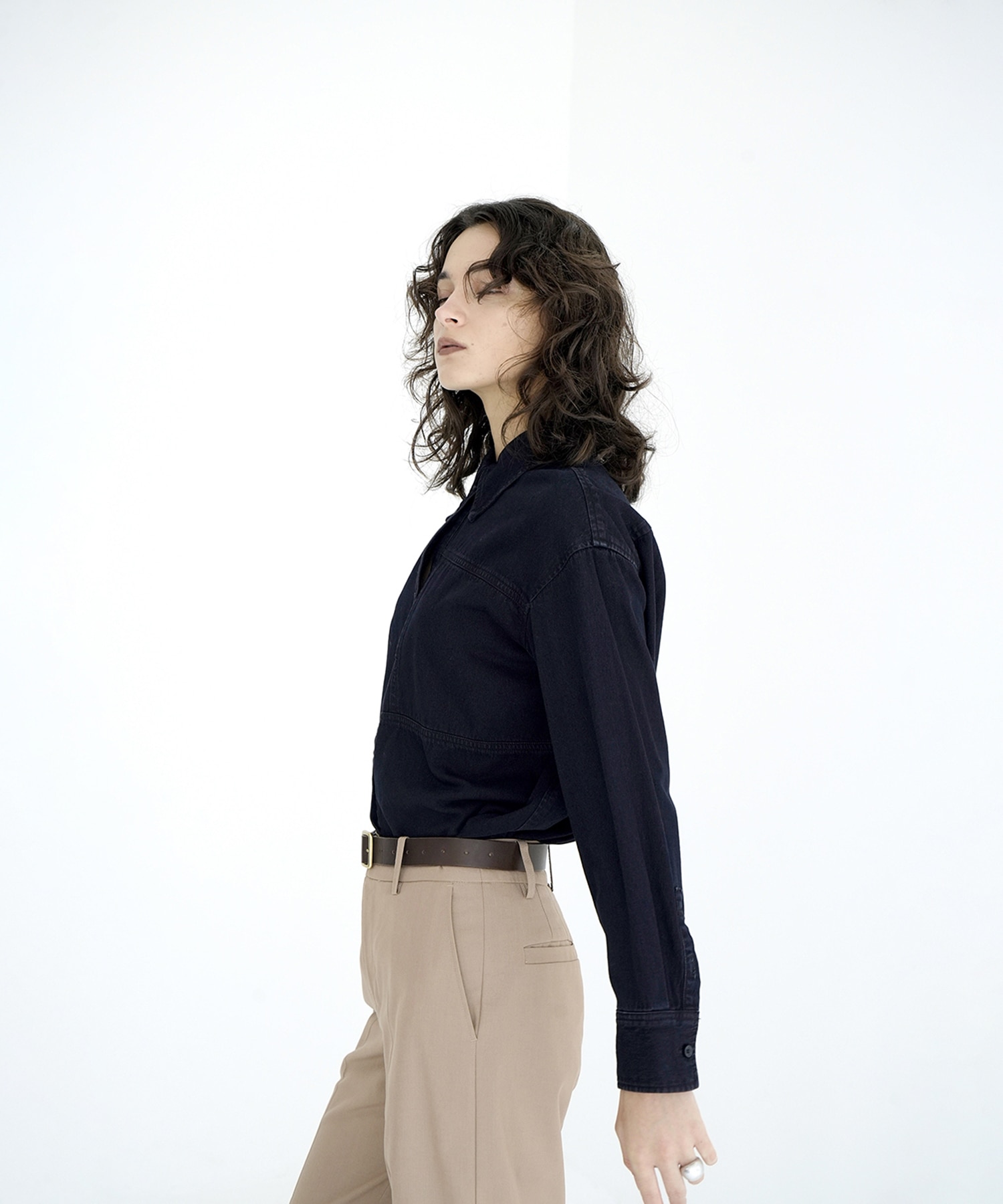 COMPACT DENIM SHIRTS CLANE