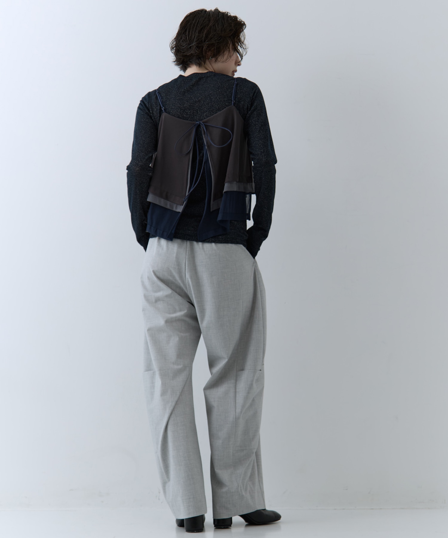 3way Camisole & Cashmere Long T STUDIOUS