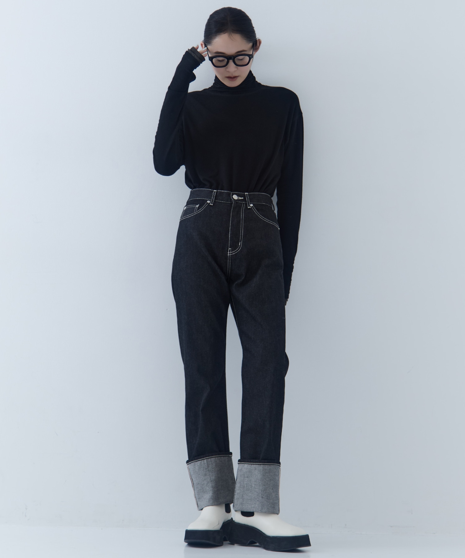 Cashmere Silk Loose Fit Top STUDIOUS