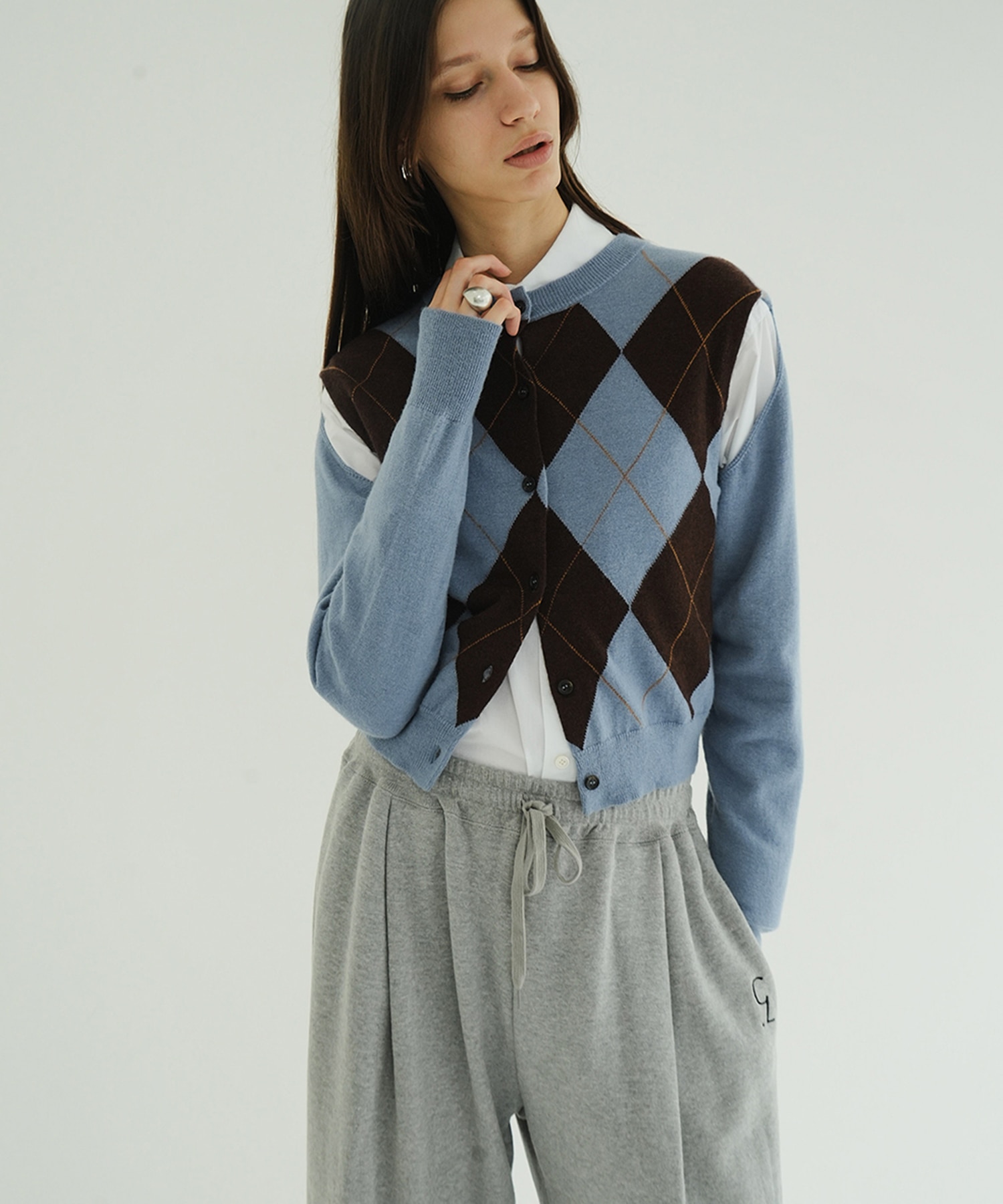 ARRANGE KNIT TOPS CLANE