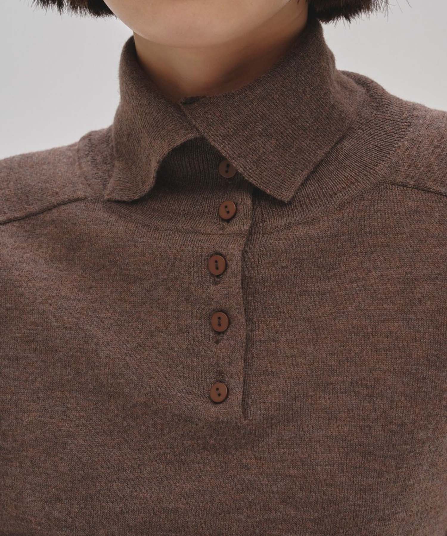 Front Botton Knit TODAYFUL