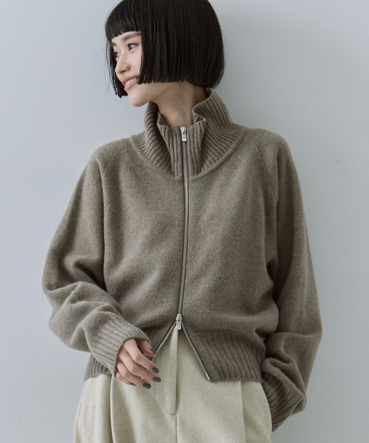 Cashmere Wool Drivers Knit STUDIOUS