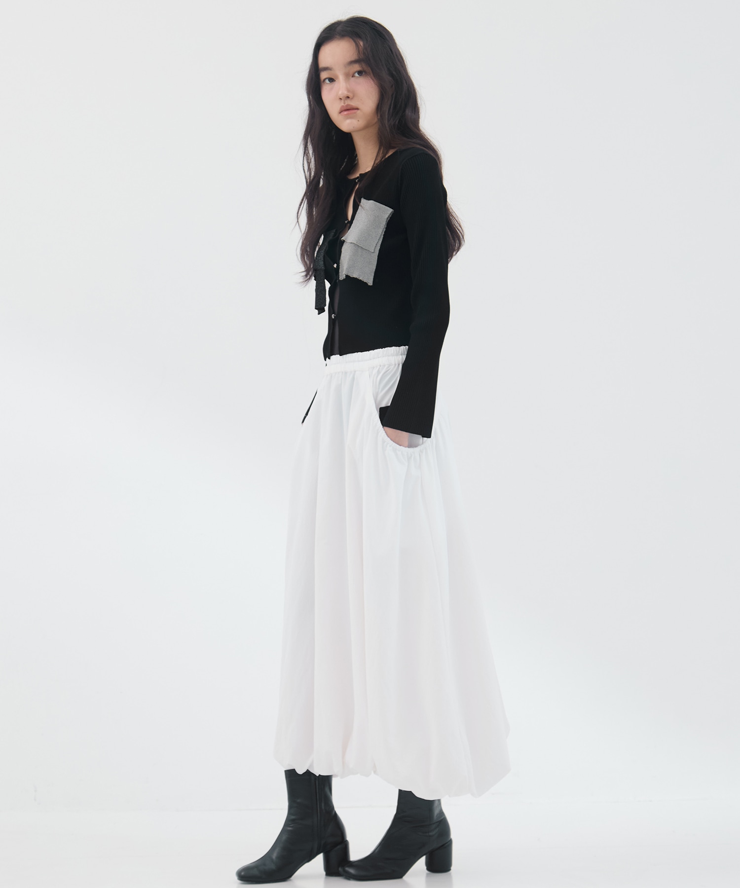 別注 RIB KNIT CARDIGAN kotohayokozawa