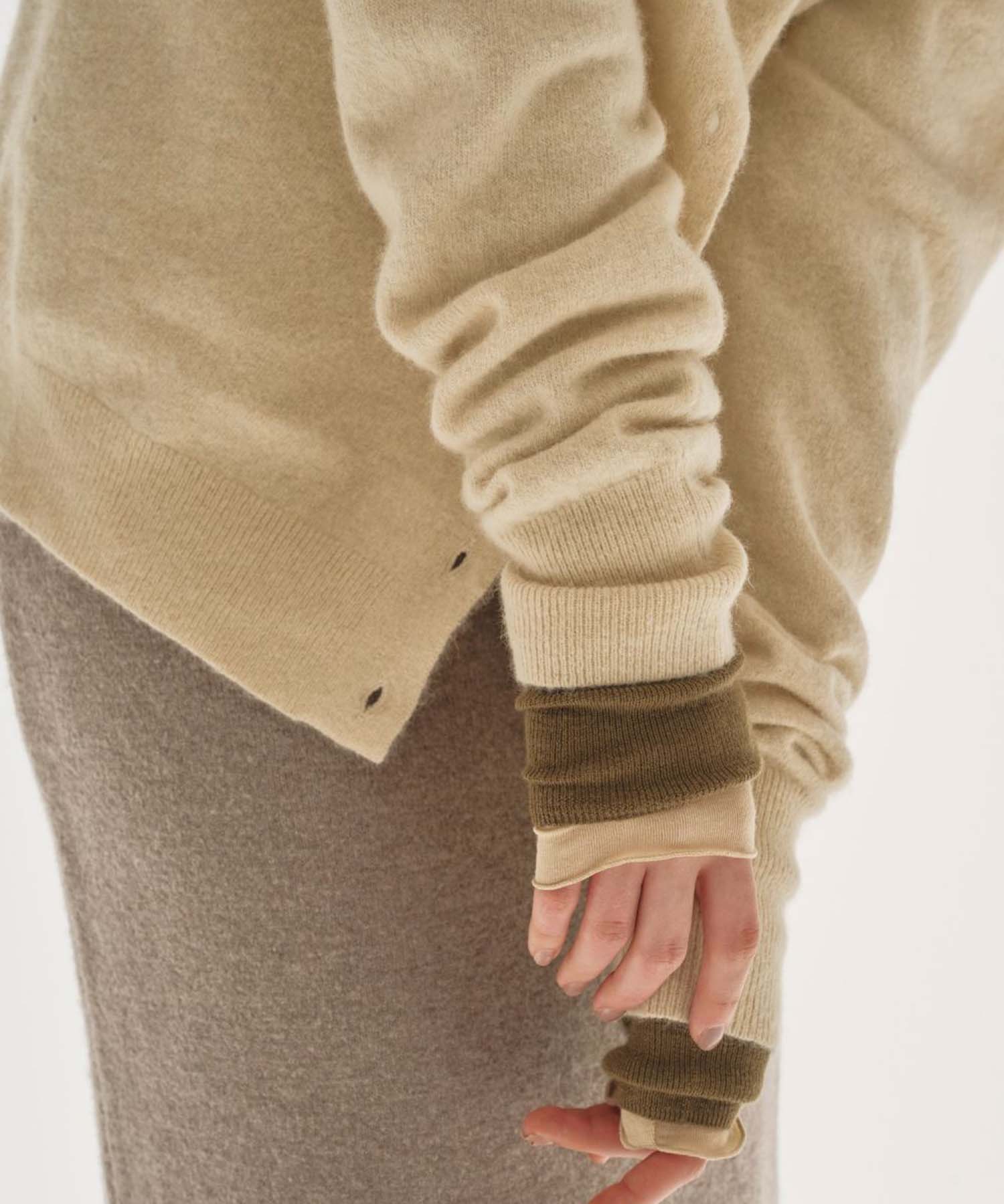 Raccoon Knit Cardigan TODAYFUL