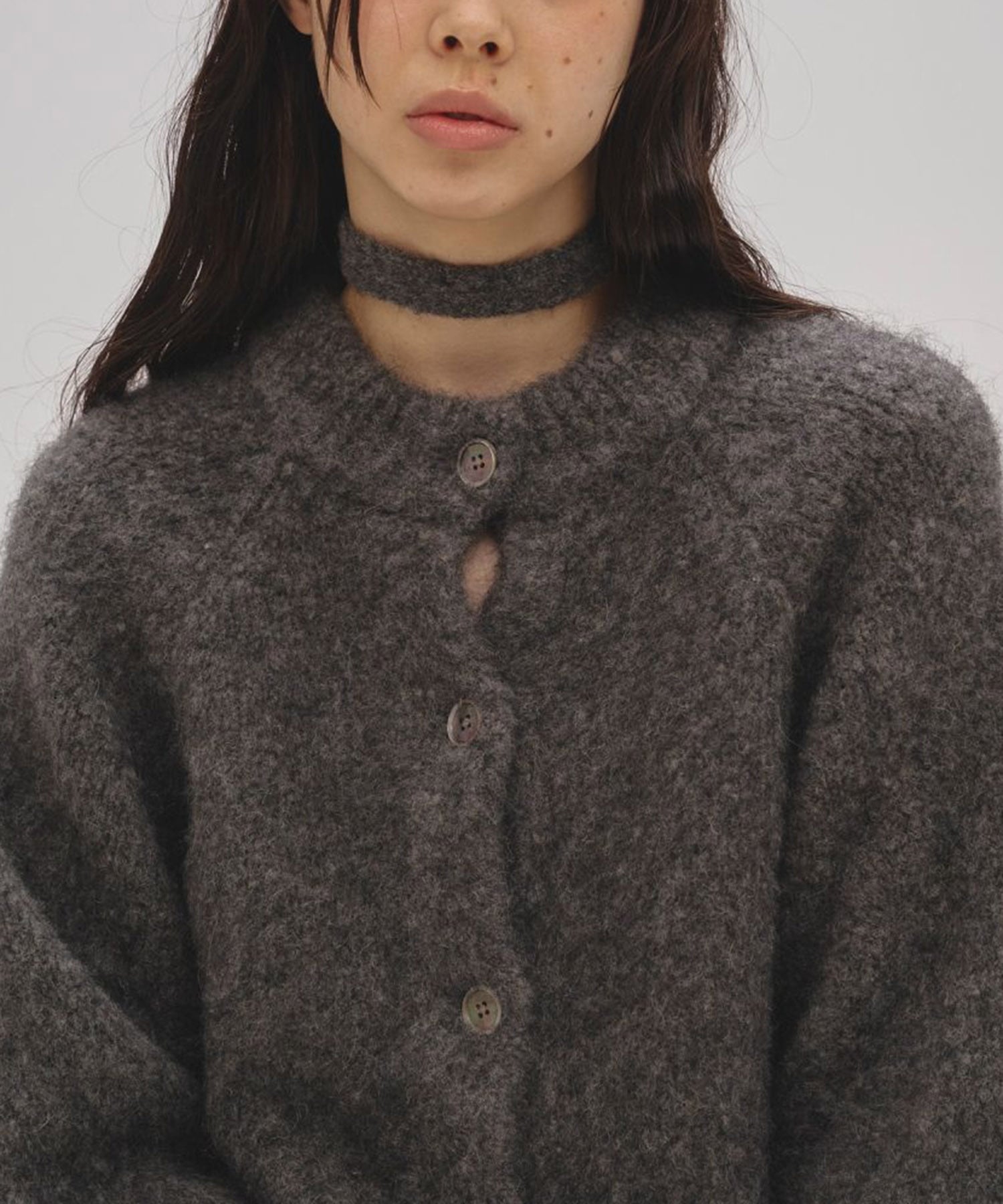 Brashed Knit Cardigan TODAYFUL