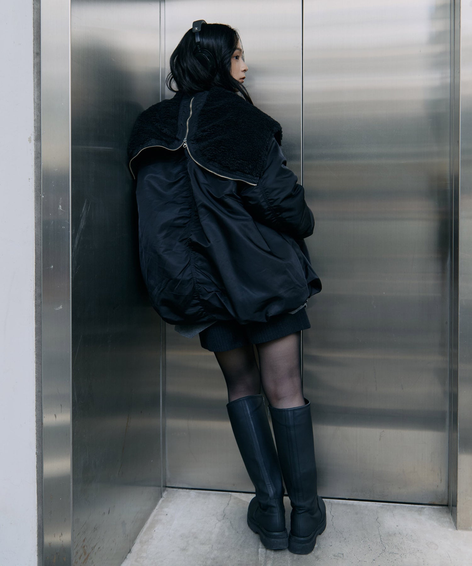 【WEB先行発売】別注BALLOON DESIGN HOODED N3B CLANE