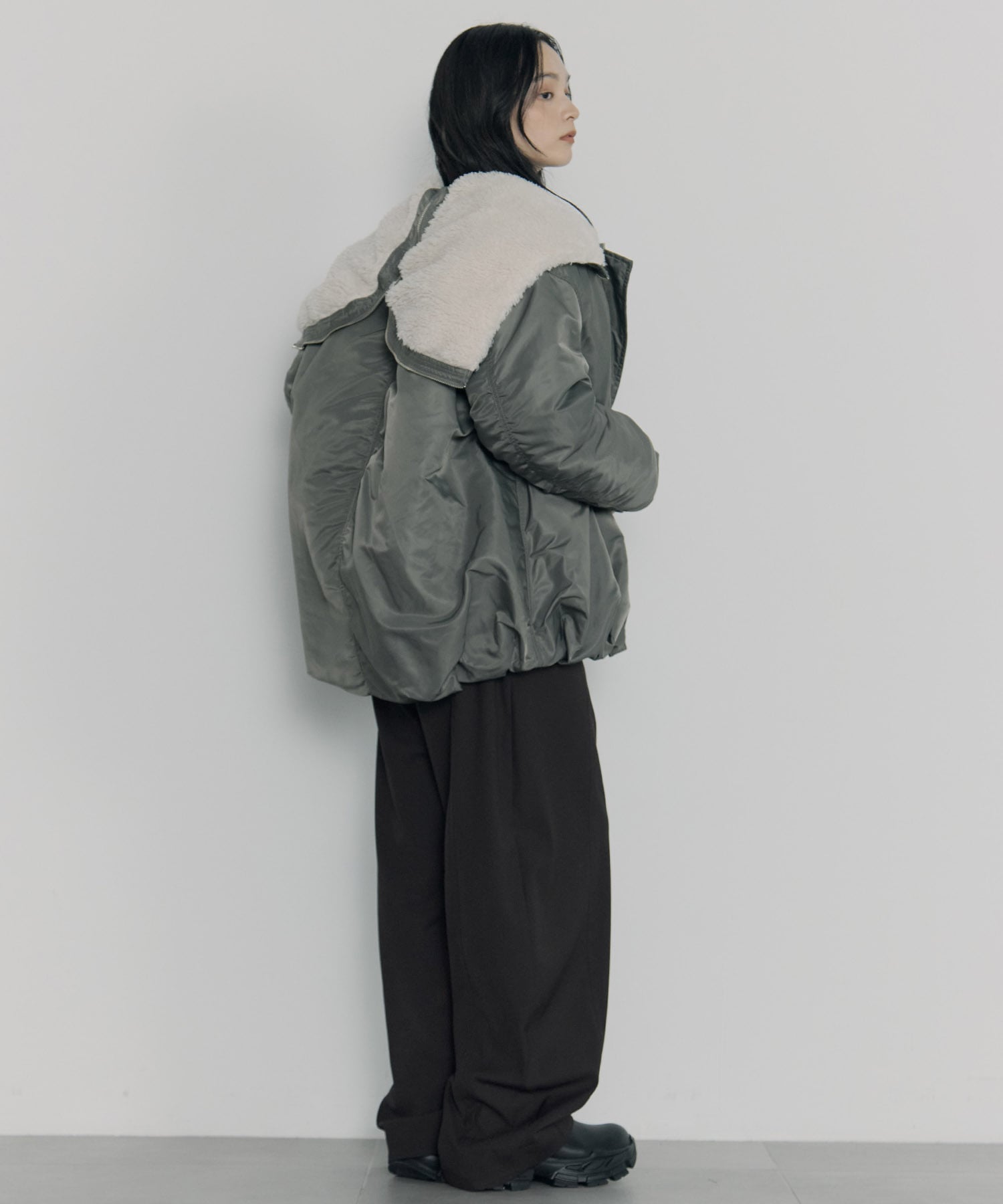 【WEB先行発売】別注BALLOON DESIGN HOODED N3B CLANE