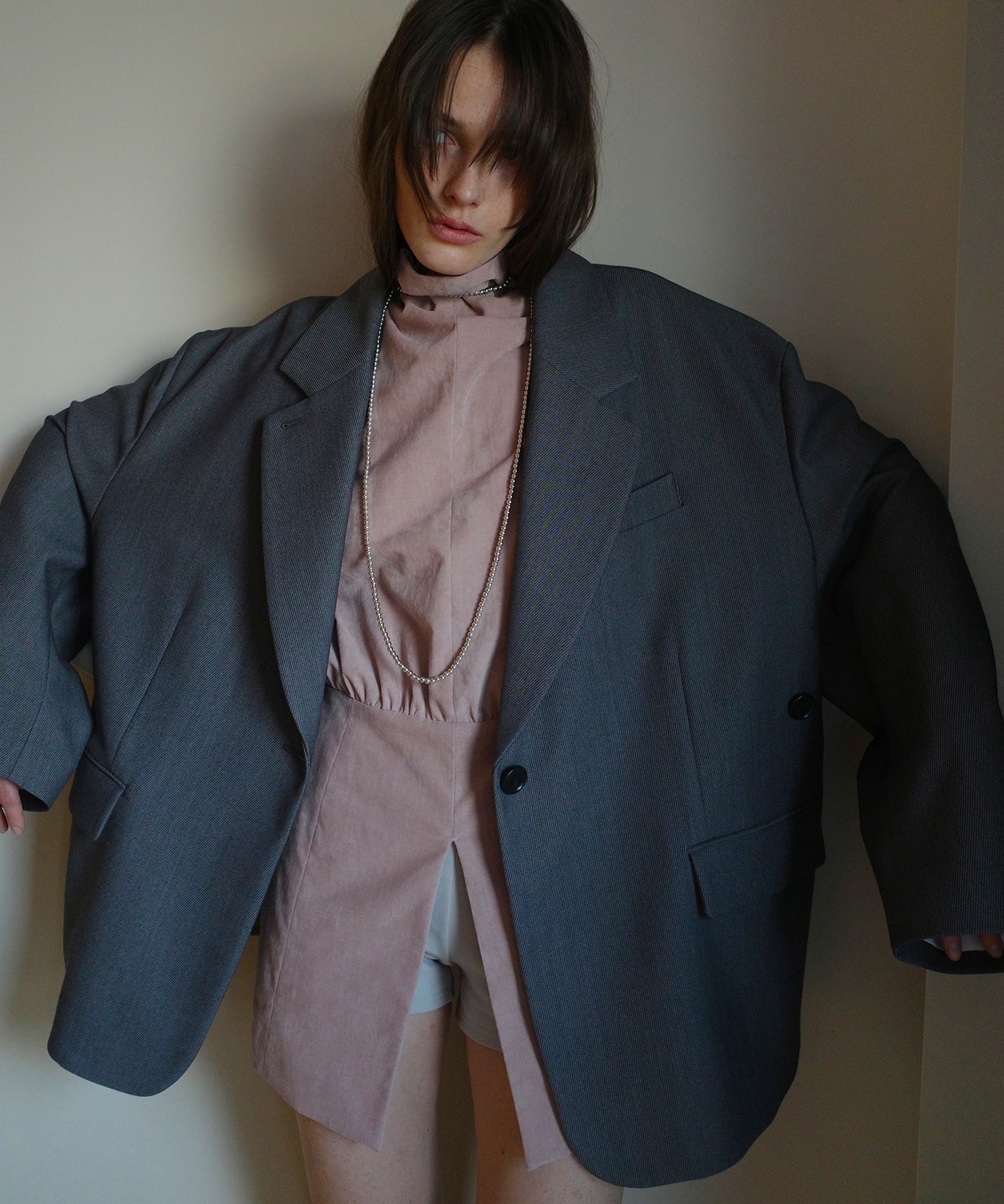 2WAY TAILORED OVER JACKET CLANE