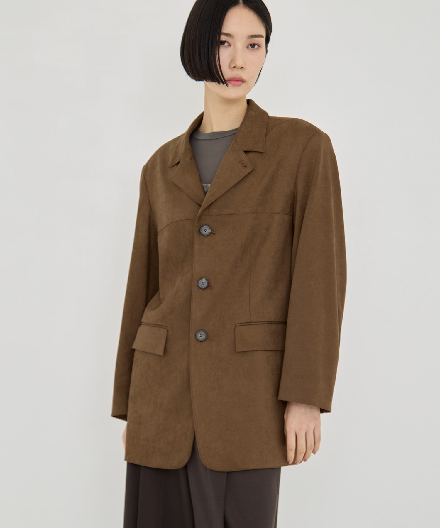 Soft Suede Over Jacket STUDIOUS