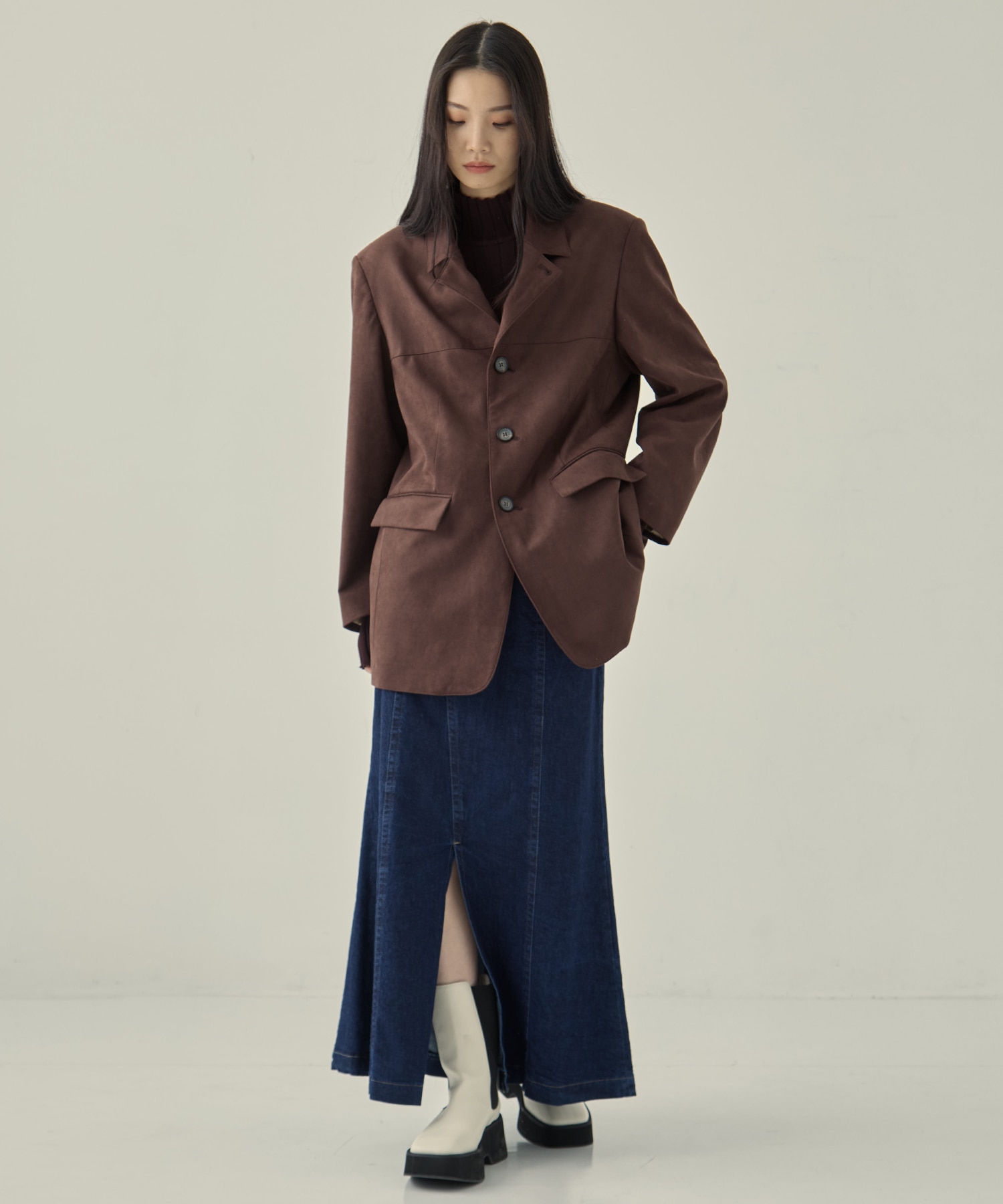 Soft Suede Over Jacket STUDIOUS