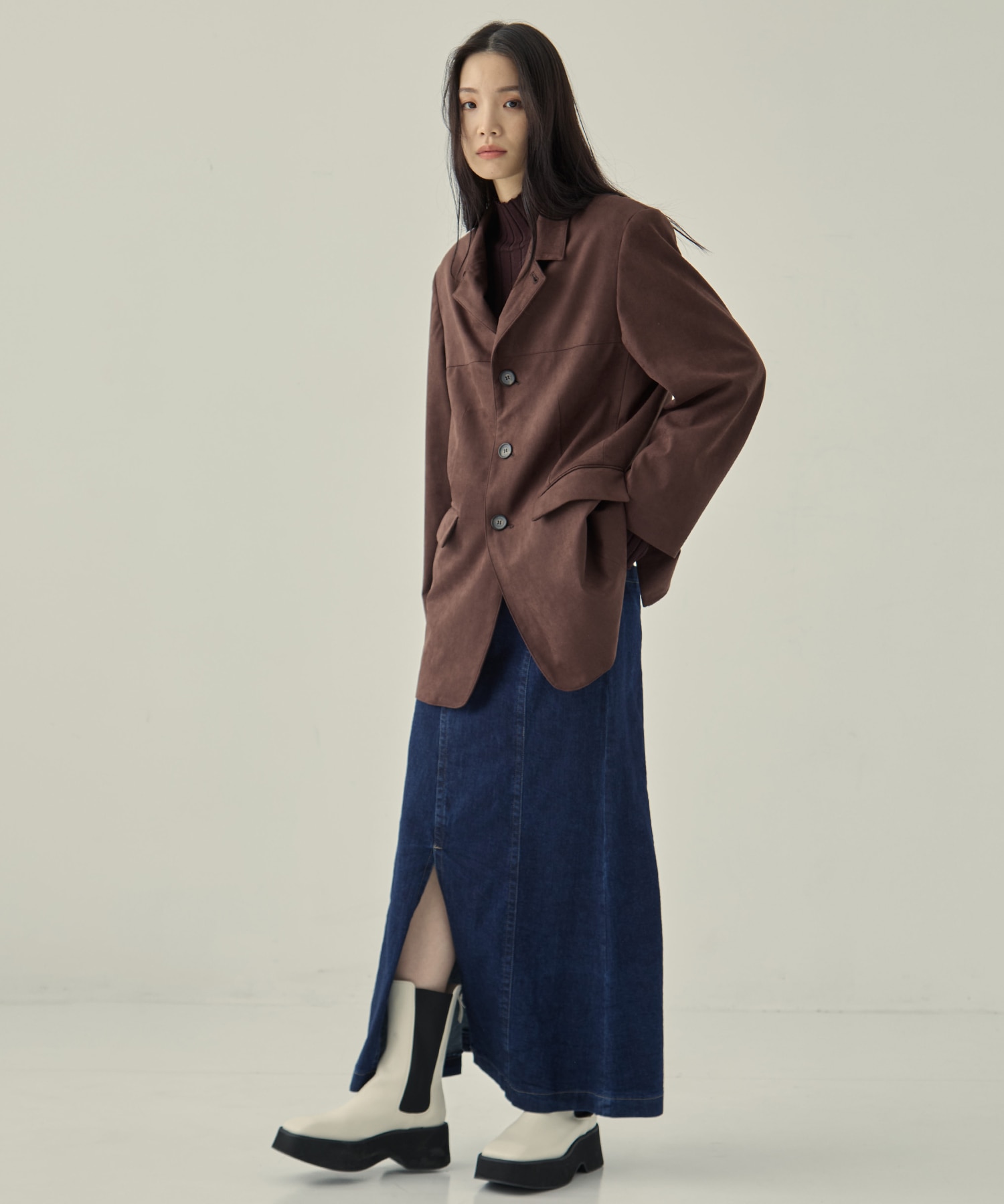 Soft Suede Over Jacket STUDIOUS