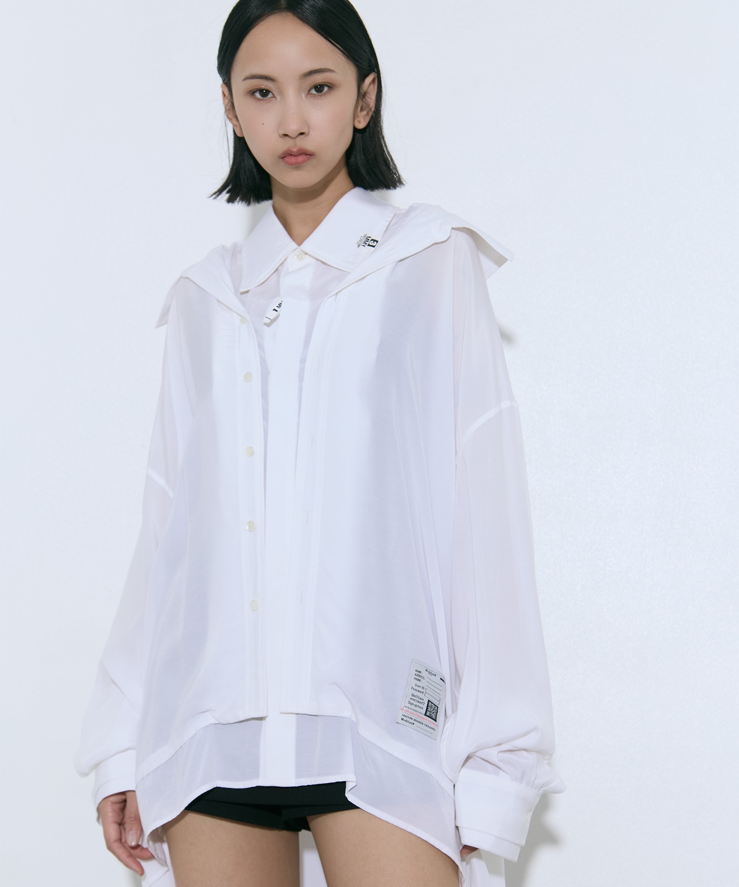 DOUBLE LAYERED SHIRTS Maison MIHARA YASUHIRO