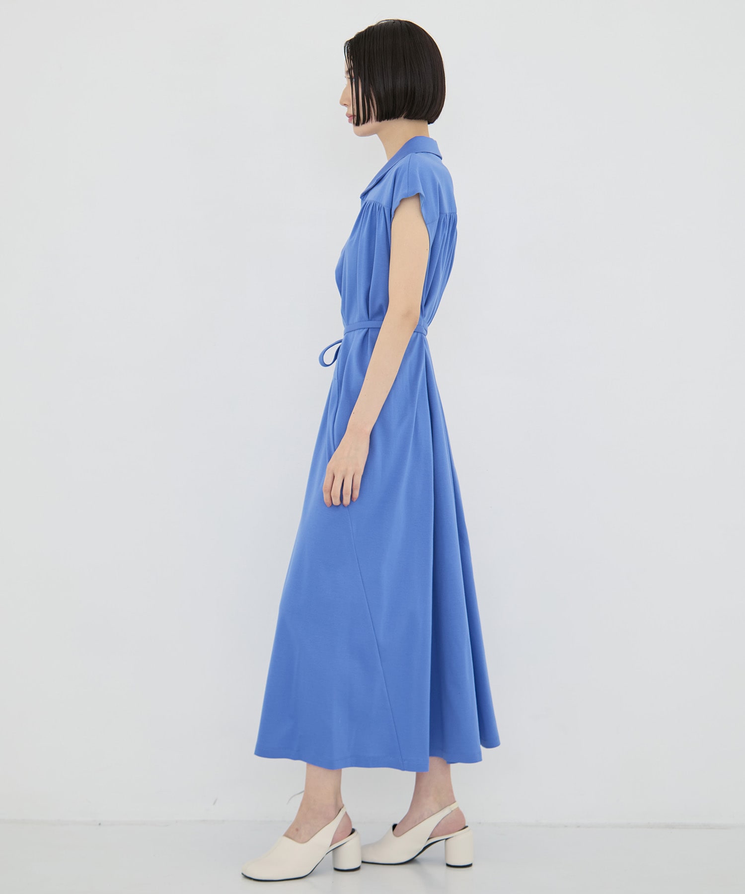 Sliva combi tex jersey dress AKIRANAKA