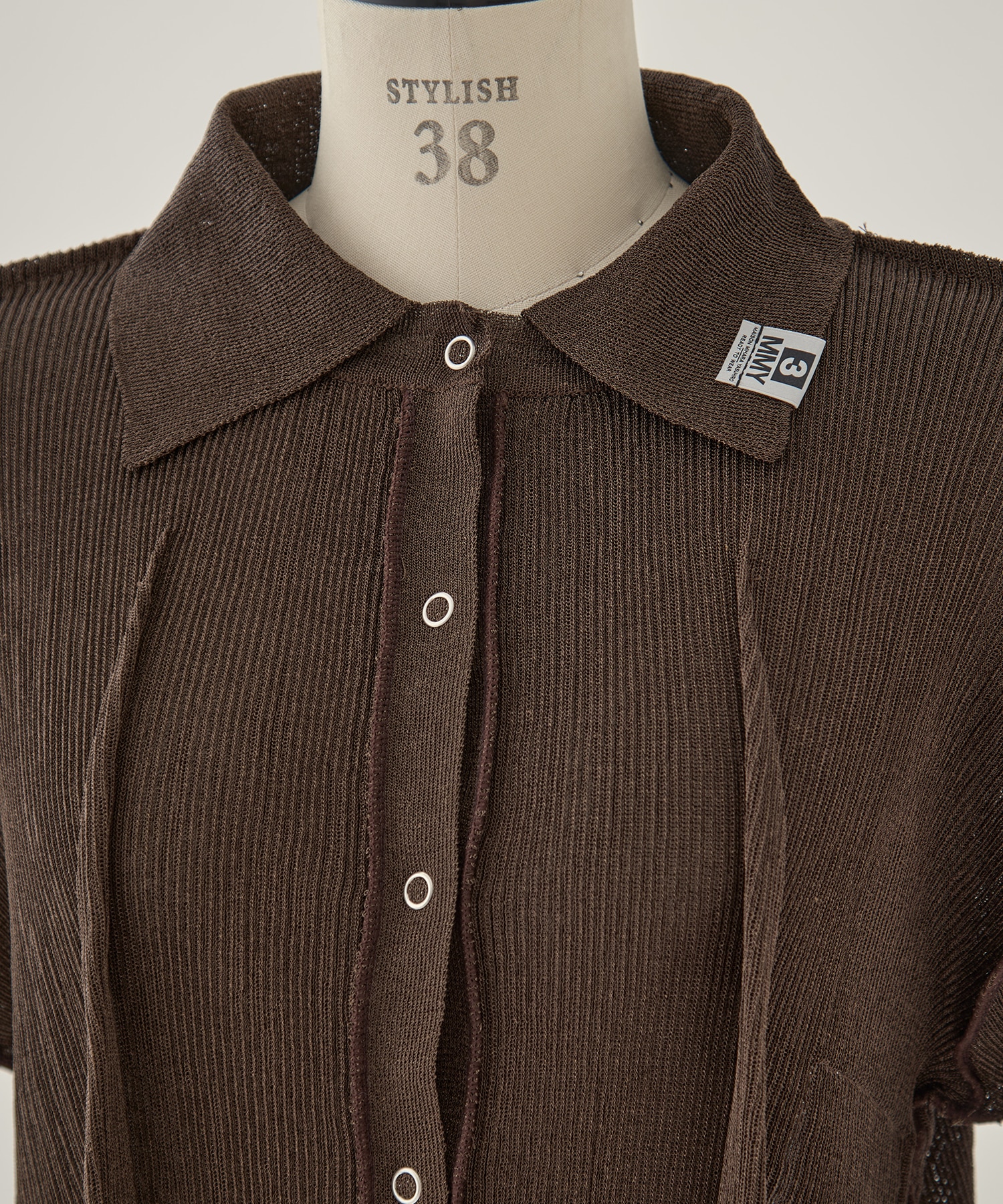 GLITTER KNIT INSIDE OUT CD Maison MIHARA YASUHIRO