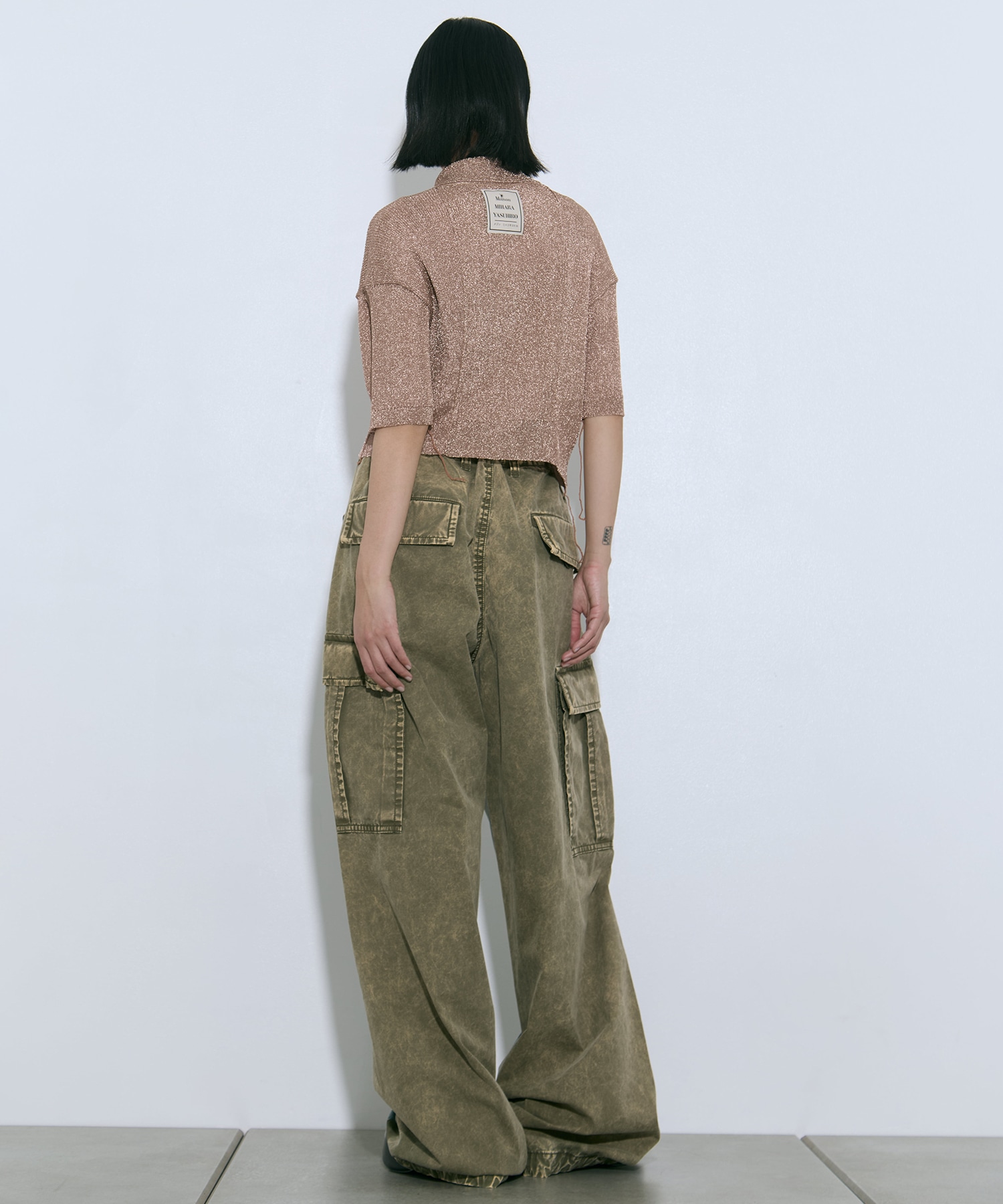 GLITTER KNIT INSIDE OUT CD Maison MIHARA YASUHIRO