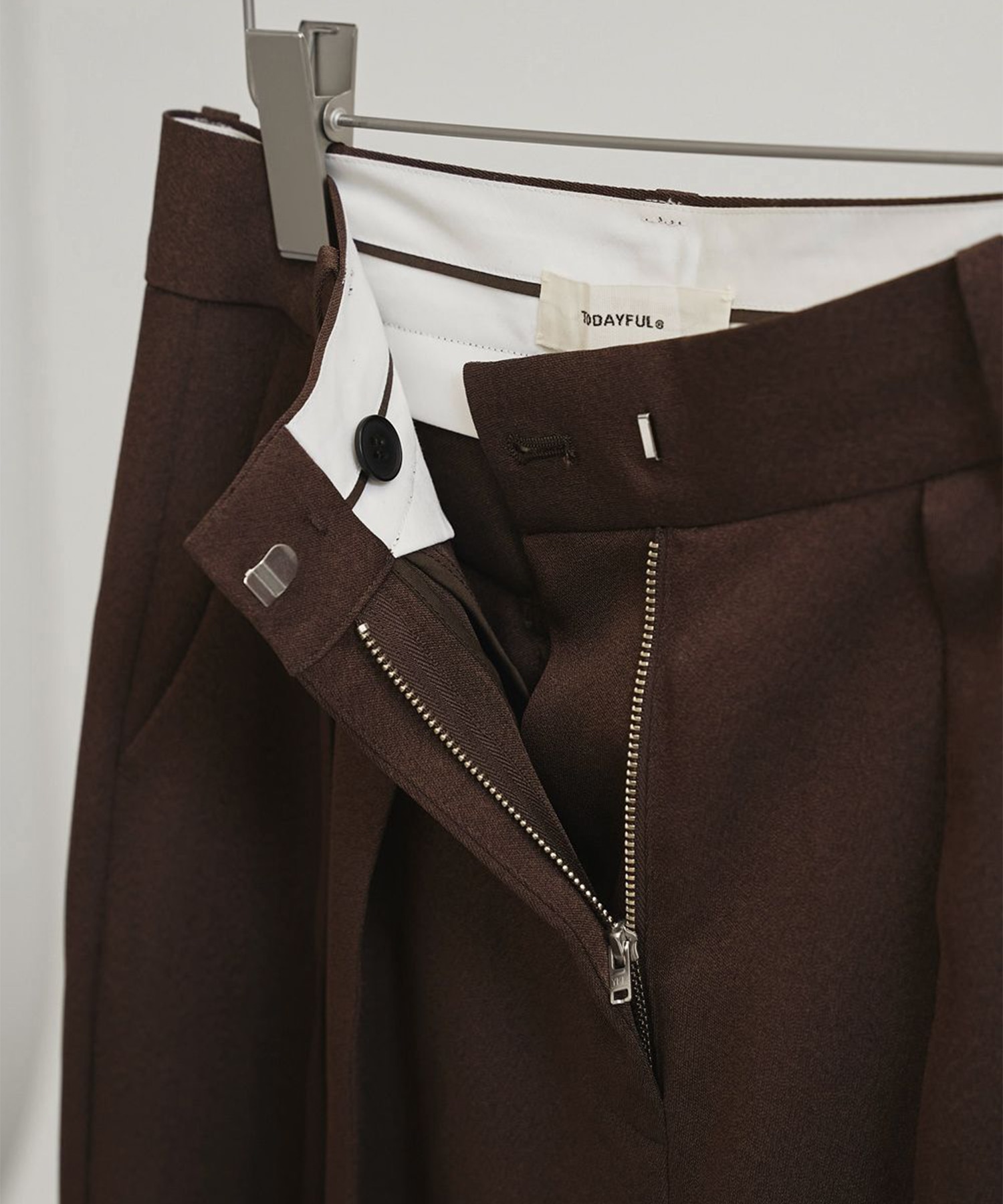 Tuck Wide Trousers TODAYFUL