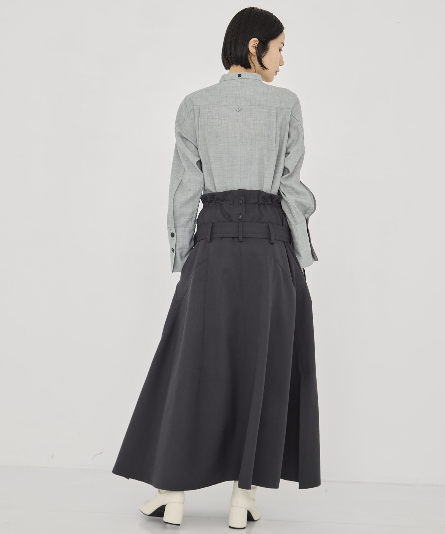 別注 Draw Code Belt Skirt UJOH