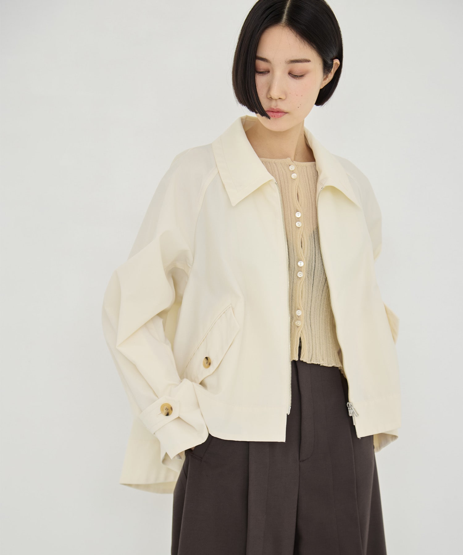 【大人気アイテム】Short Balmacaan Blouson STUDIOUS