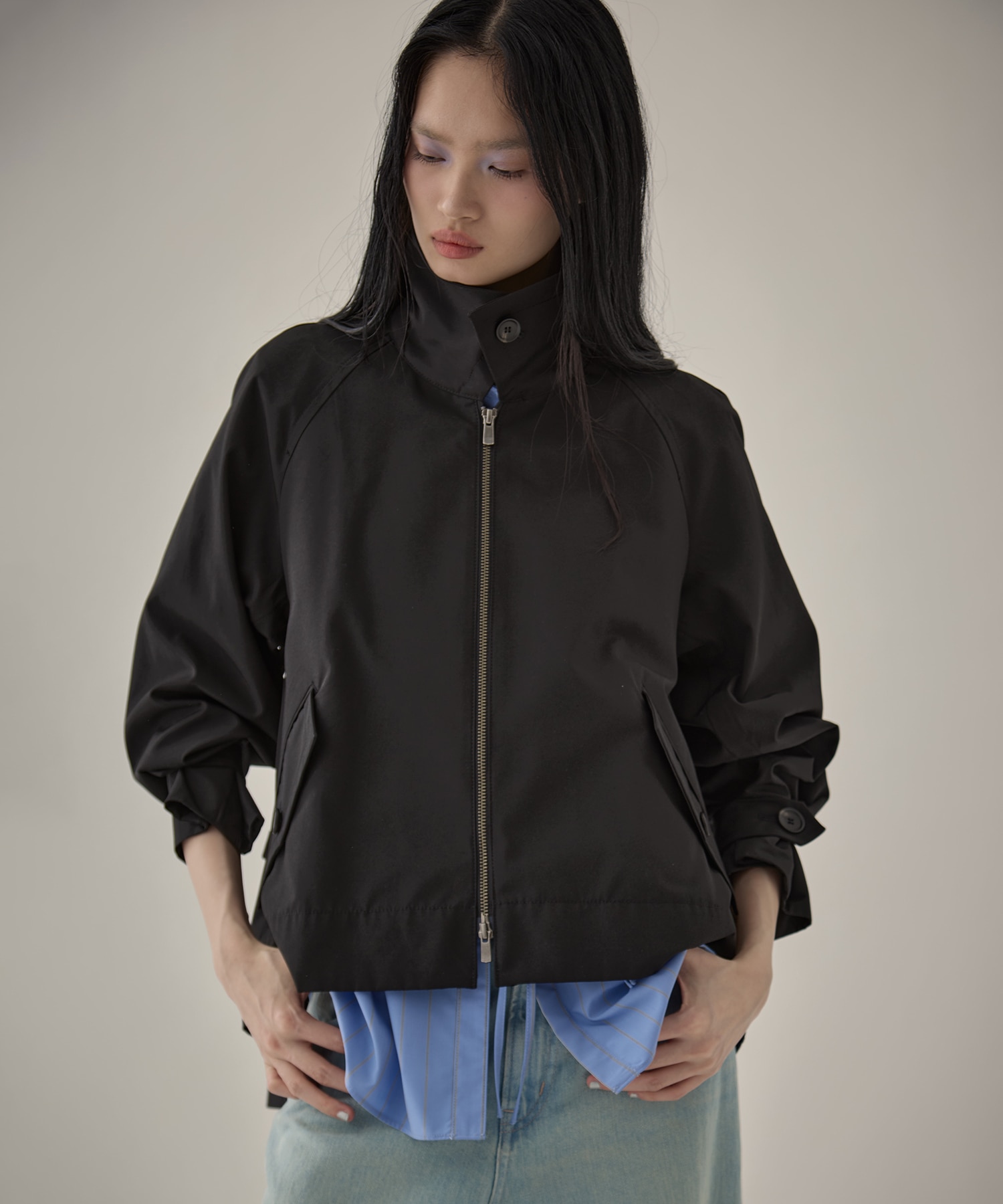 【大人気アイテム】Short Balmacaan Blouson STUDIOUS