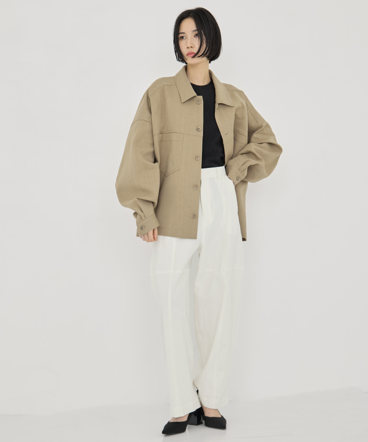 Cropped BOX Blouson UJOH
