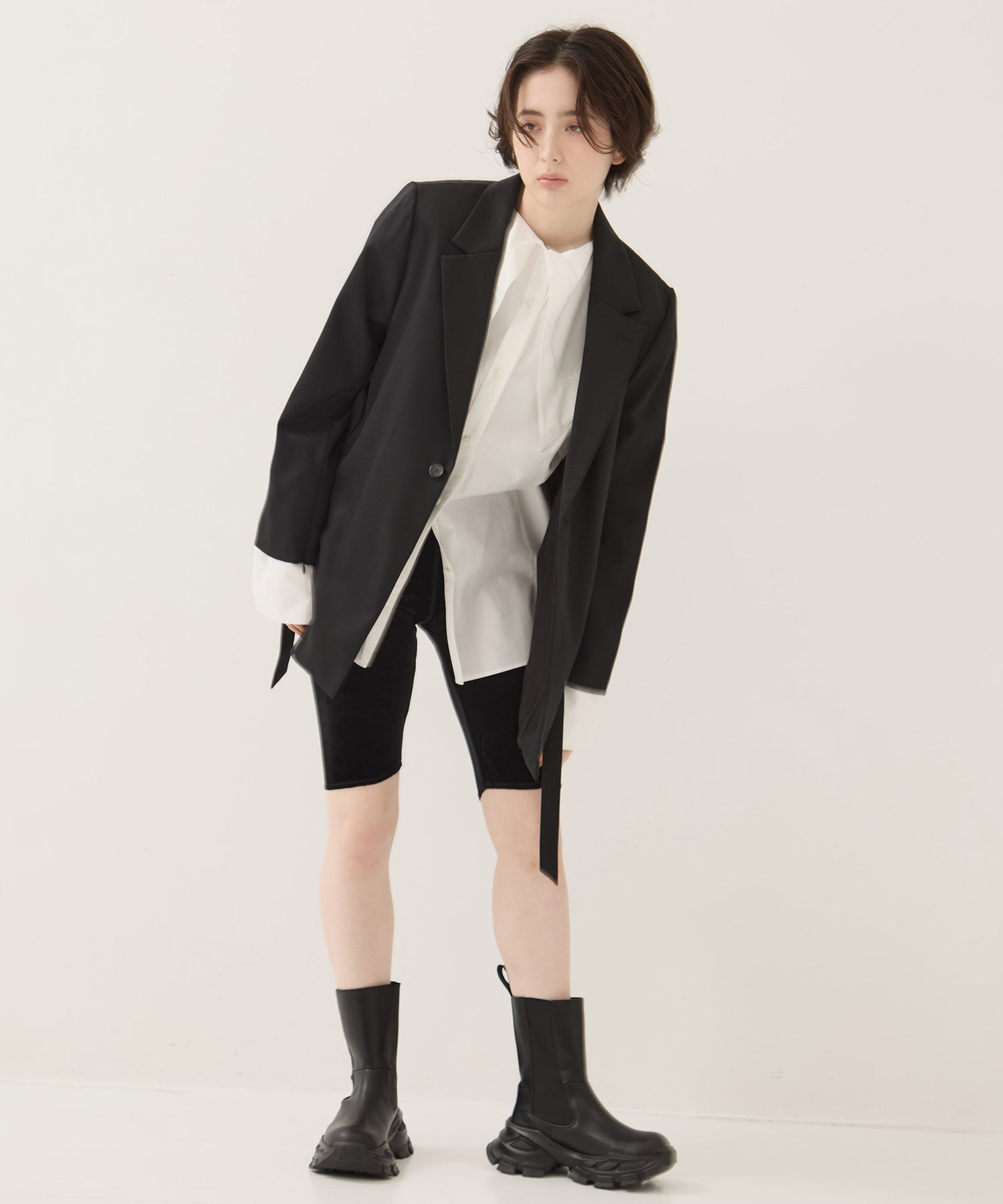 別注インパーテッドジャケット Dessin de mode