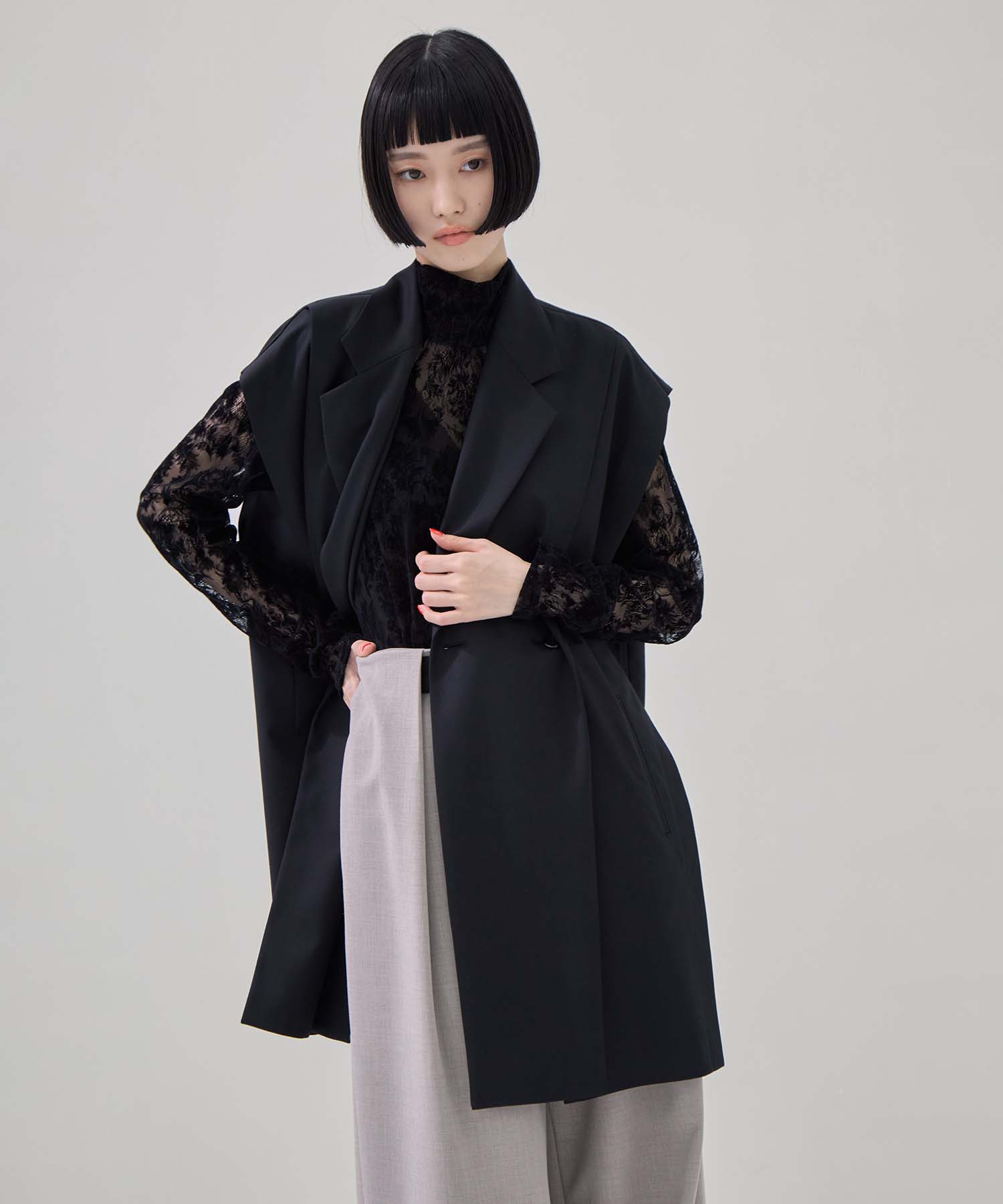 別注 TAILORED VEST UJOH