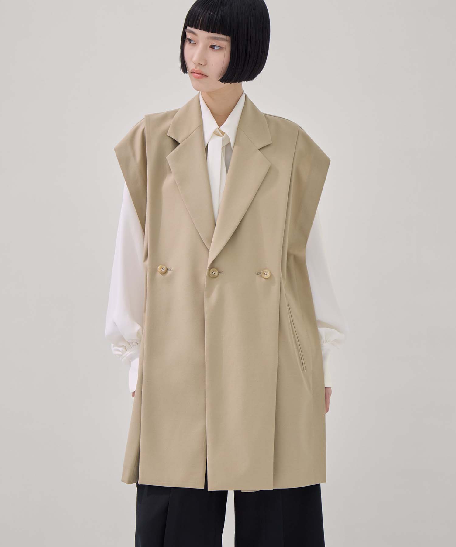 別注 TAILORED VEST UJOH