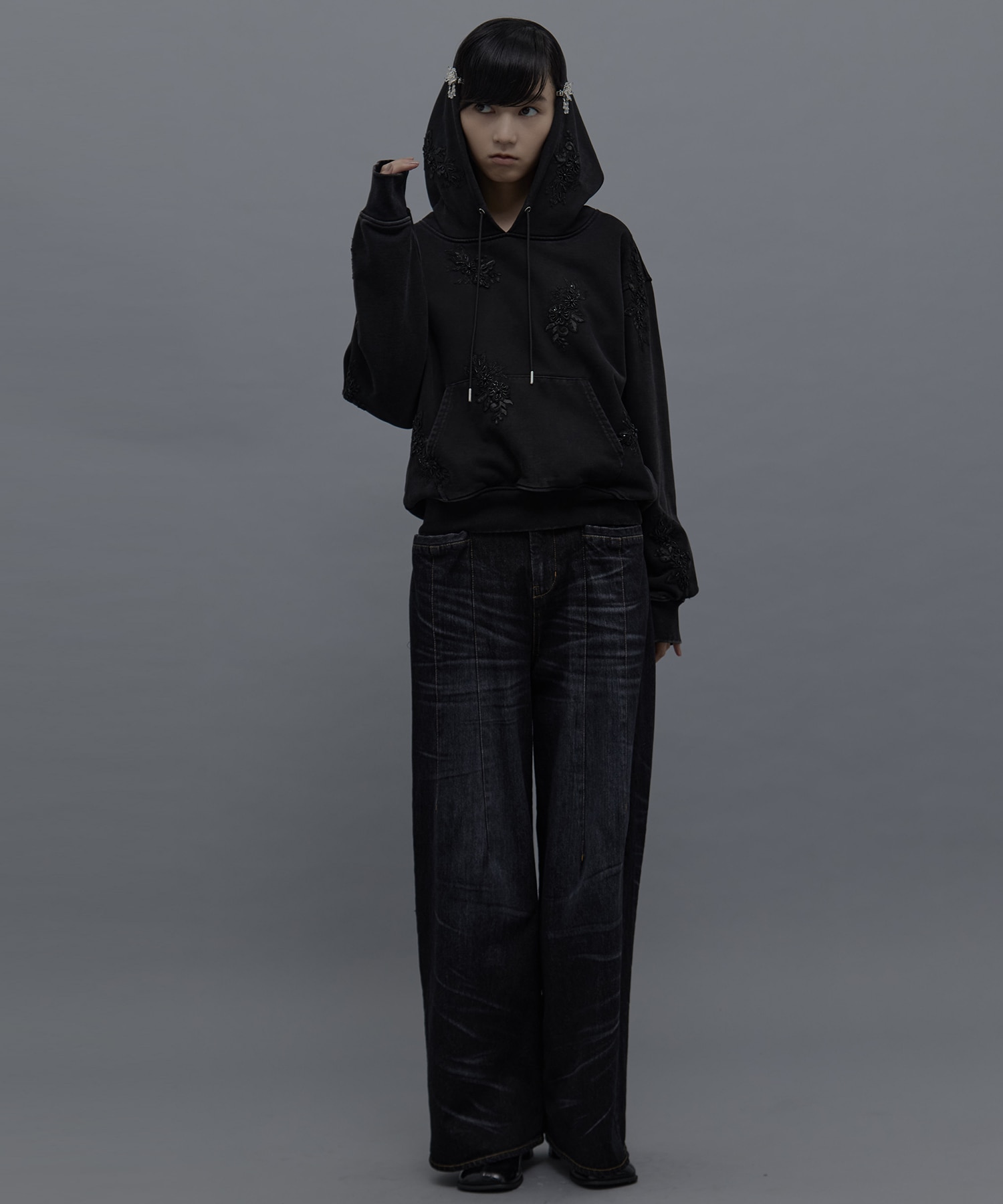 crystal hair clip right tanakadaisuke