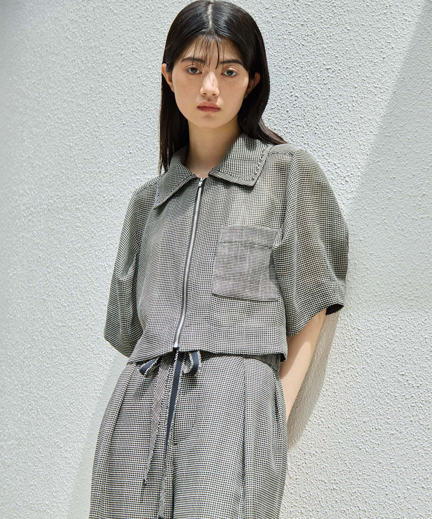 Washable Mesh Blouson 