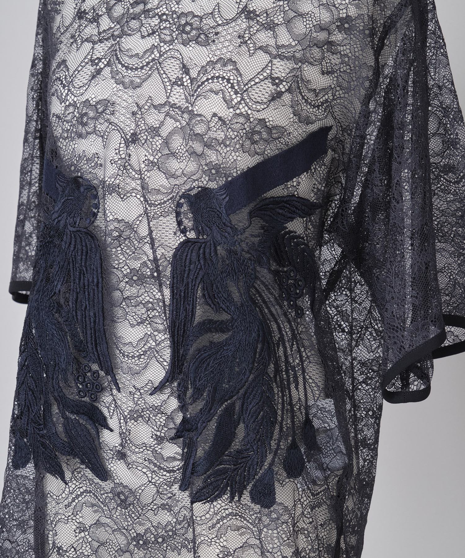Raschel Lace Embroidered Top Mame Kurogouchi