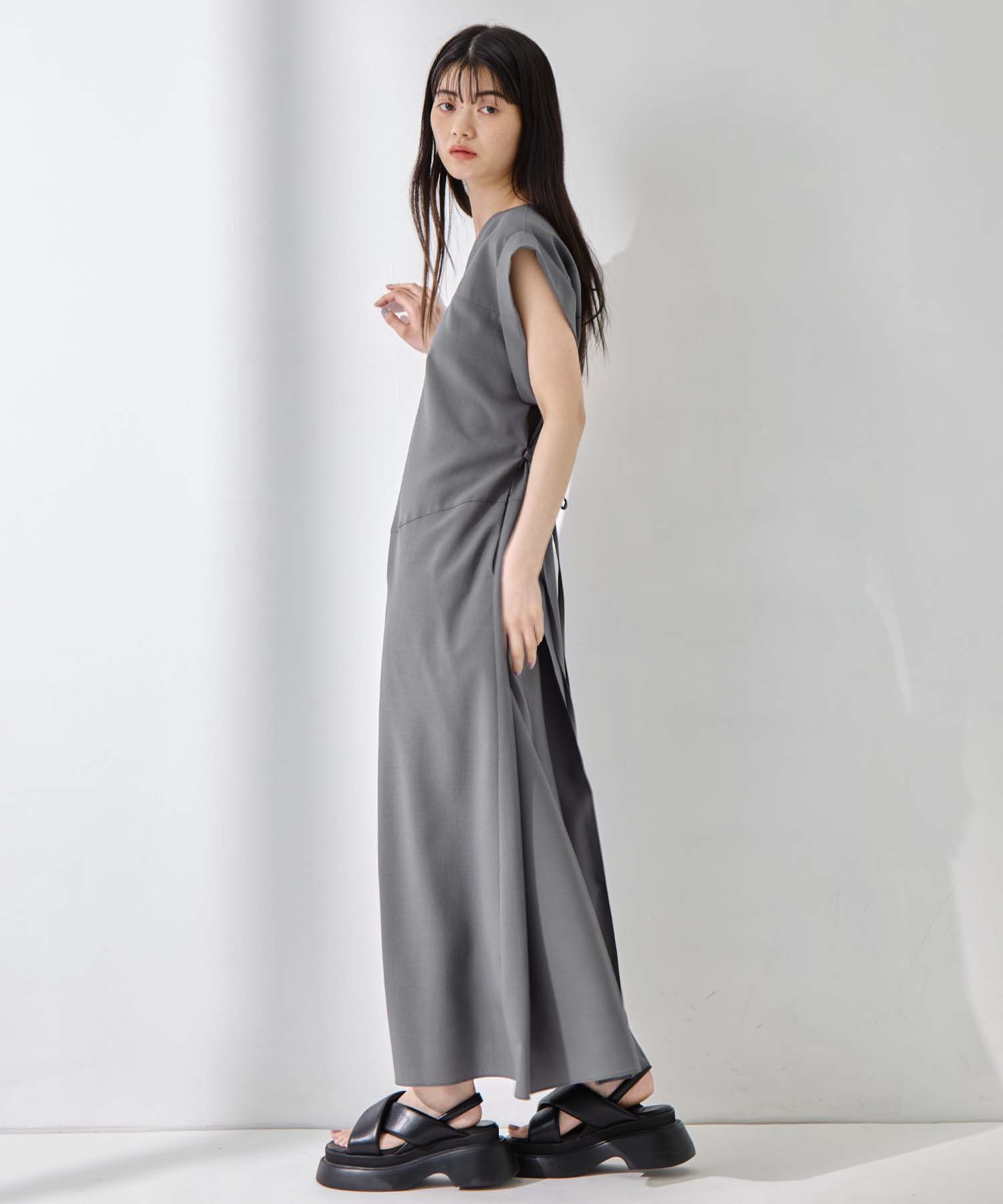 Back Tucked Dress STUDIOUS