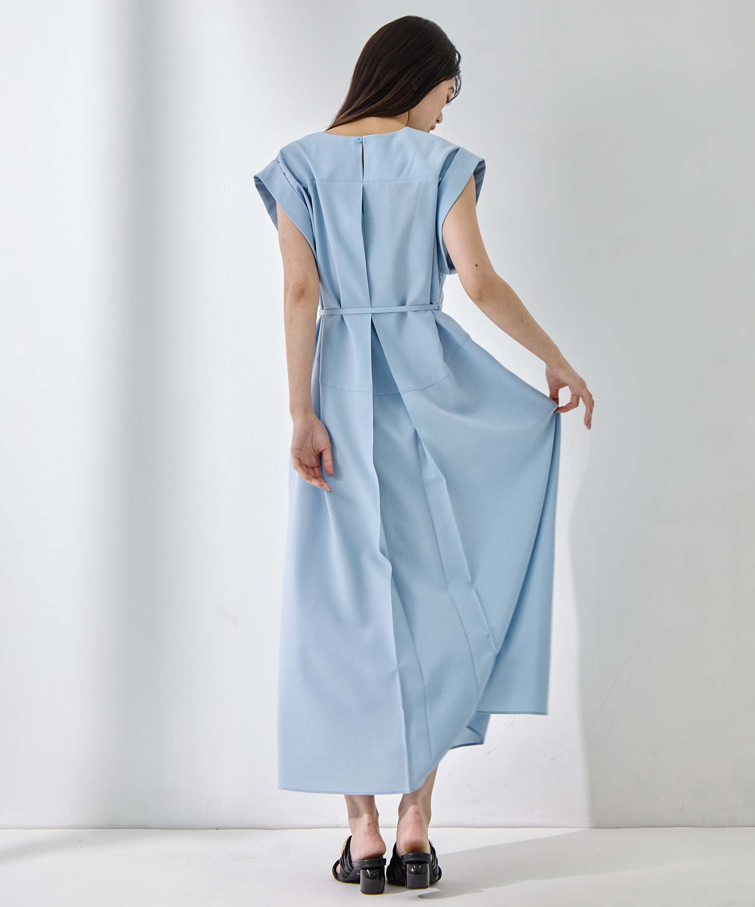 Back Tucked Dress STUDIOUS