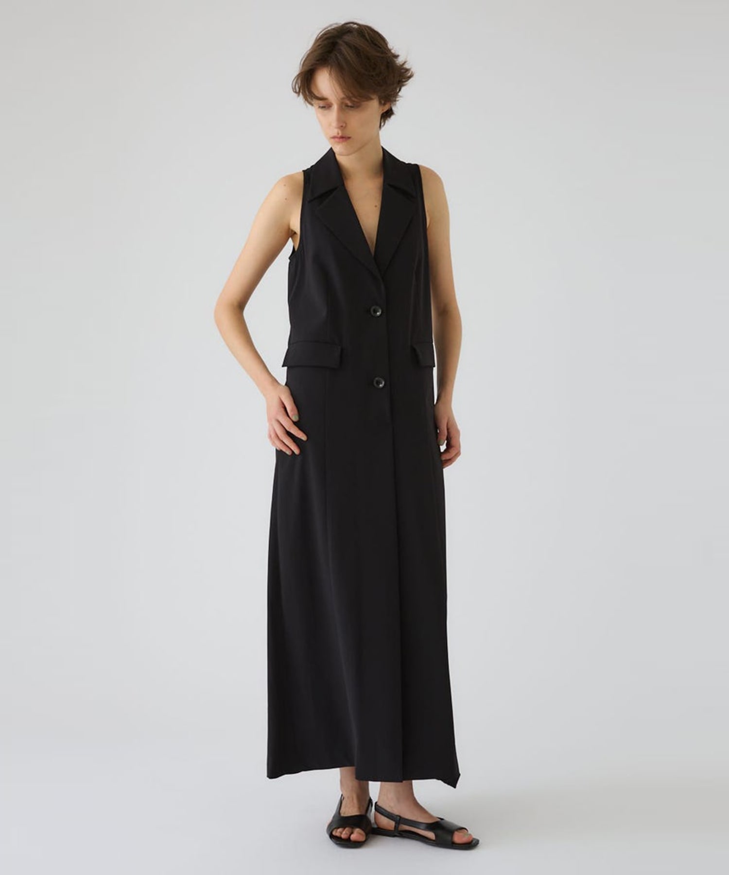 Halter neck tailored dress RIM.ARK